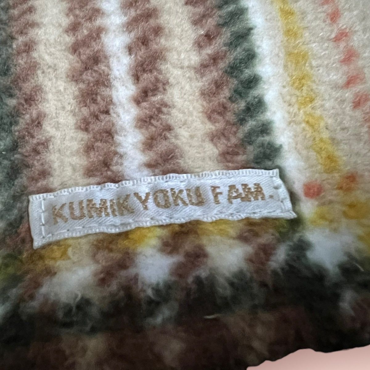 Japanese Brand × Vintage VINTAGE KUMIKYOKU FAM PLAID FLEECE BUCKET HAT Size ONE SIZE - 6 Thumbnail