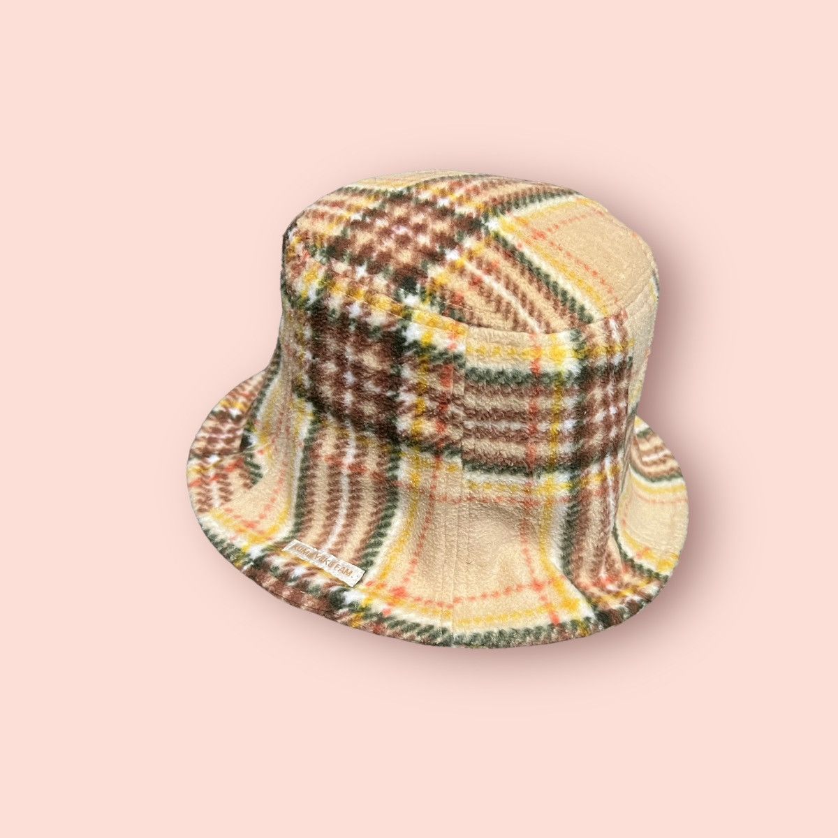 Japanese Brand × Vintage VINTAGE KUMIKYOKU FAM PLAID FLEECE BUCKET HAT Size ONE SIZE - 13 Thumbnail