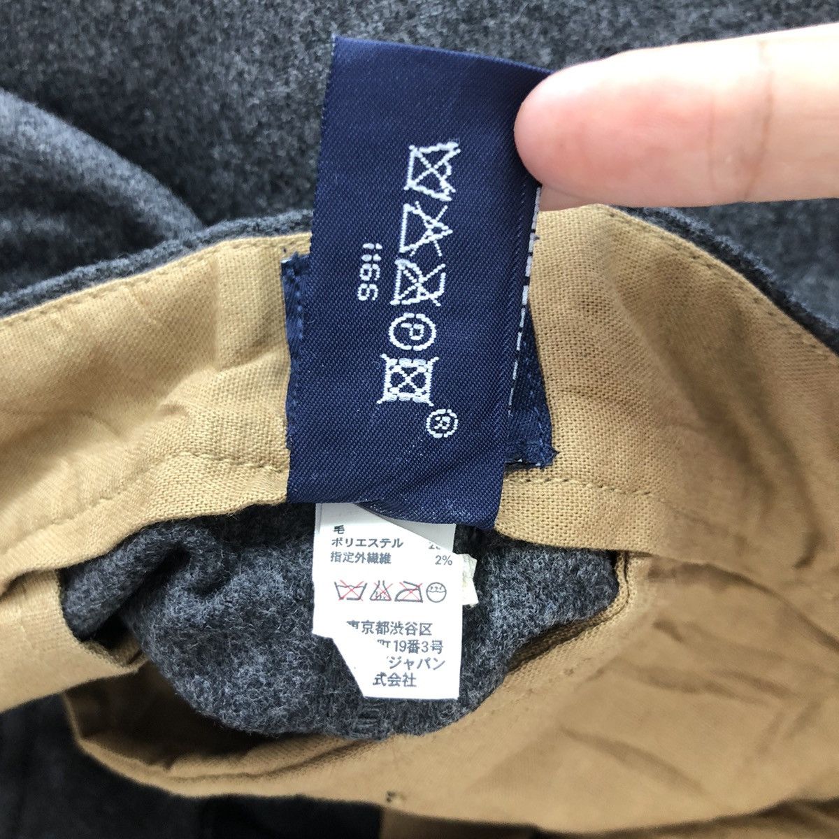 Gap Vintage GAP Wool Pants Trousers Size US 32 / EU 48 - 6 Thumbnail