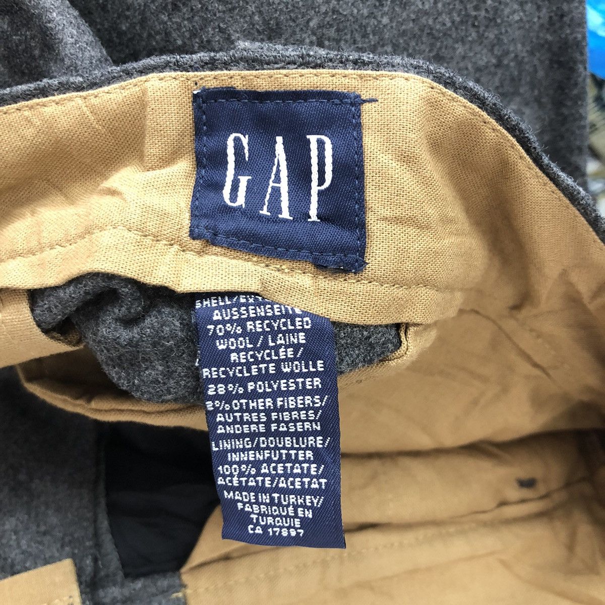 Gap Vintage GAP Wool Pants Trousers Size US 32 / EU 48 - 5 Thumbnail