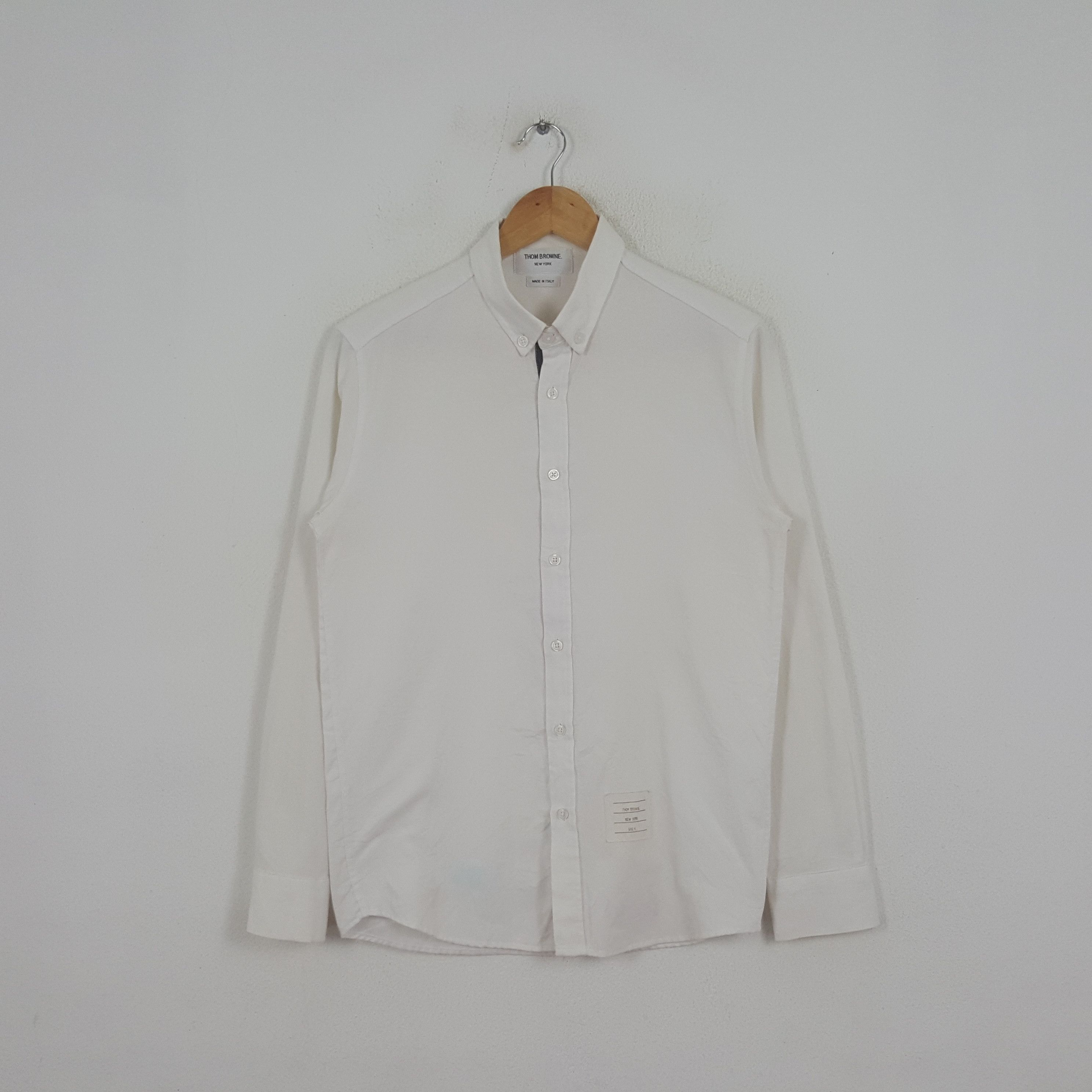 Thom Browne × Vintage Vintage Thom Browne American Brand Shirt Button Up Size US M / EU 48-50 / 2 - 1 Thumbnail