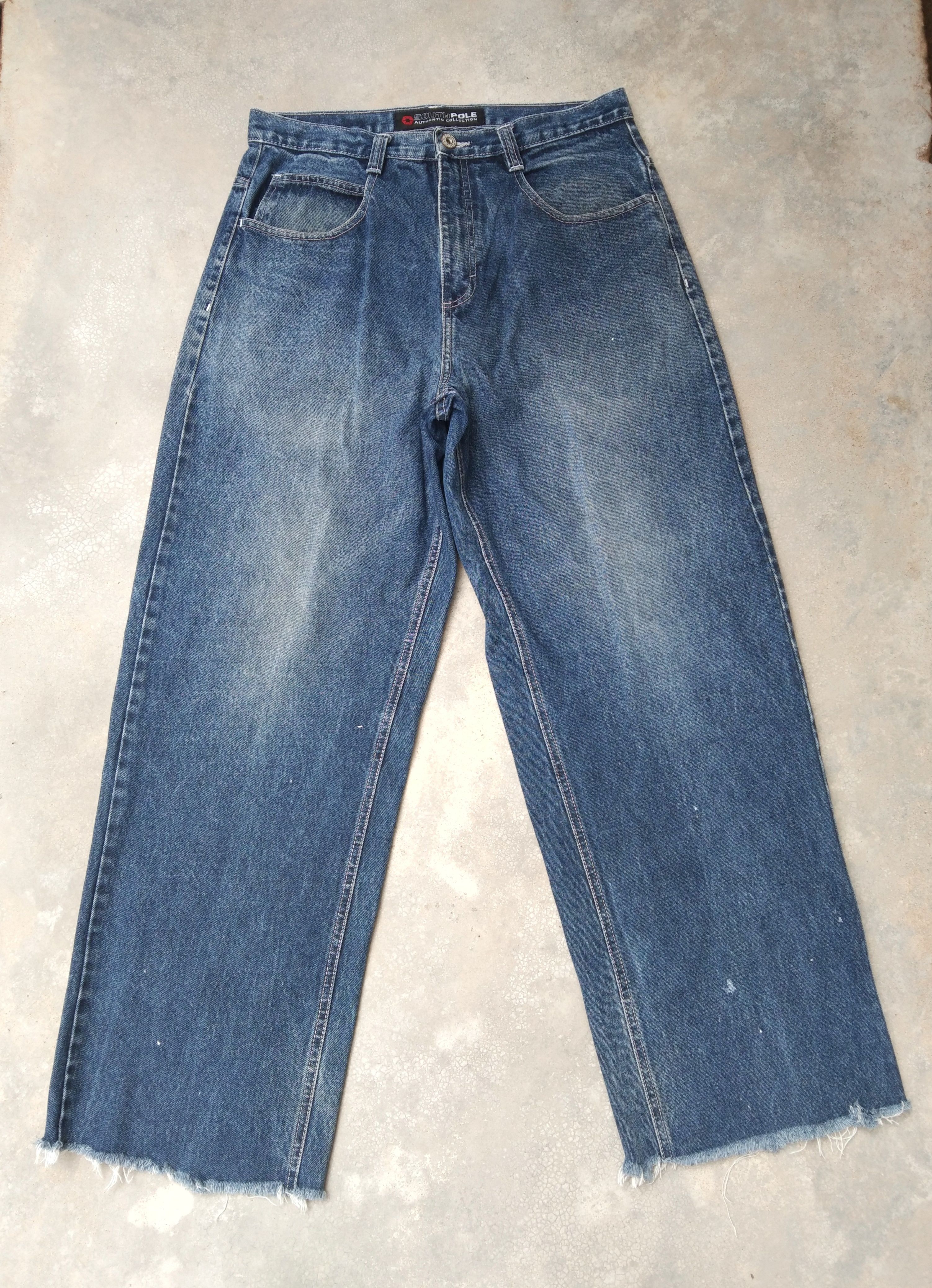 Vintage Vintage Baggy Southpole Jeans 34x31 | Grailed