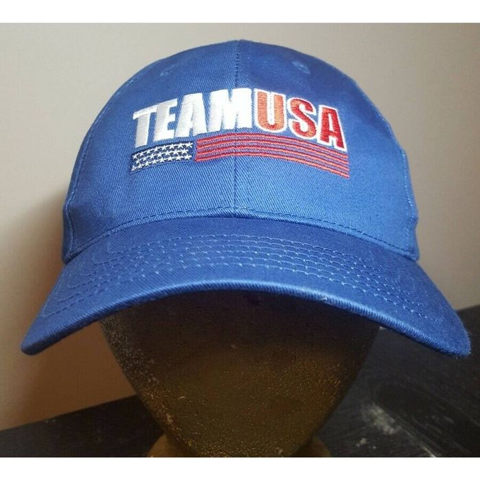 Hat Team USA Olympics Hat Blue Cap Flag K-Products America | Grailed