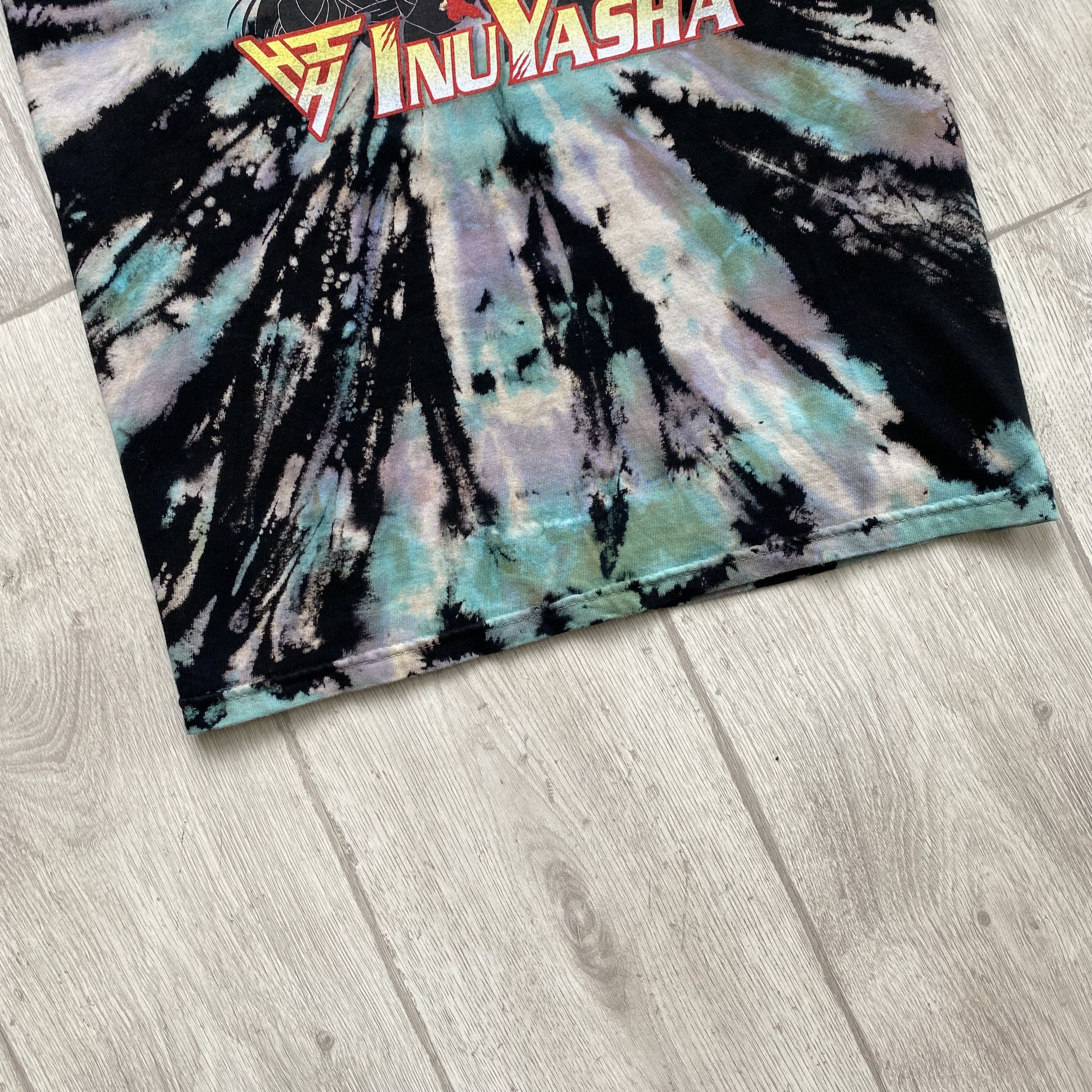 Anime Vintage Y2K InuYasha Tie Dye Tee Anime T Shirt Japanese Size US M / EU 48-50 / 2 - 3 Thumbnail