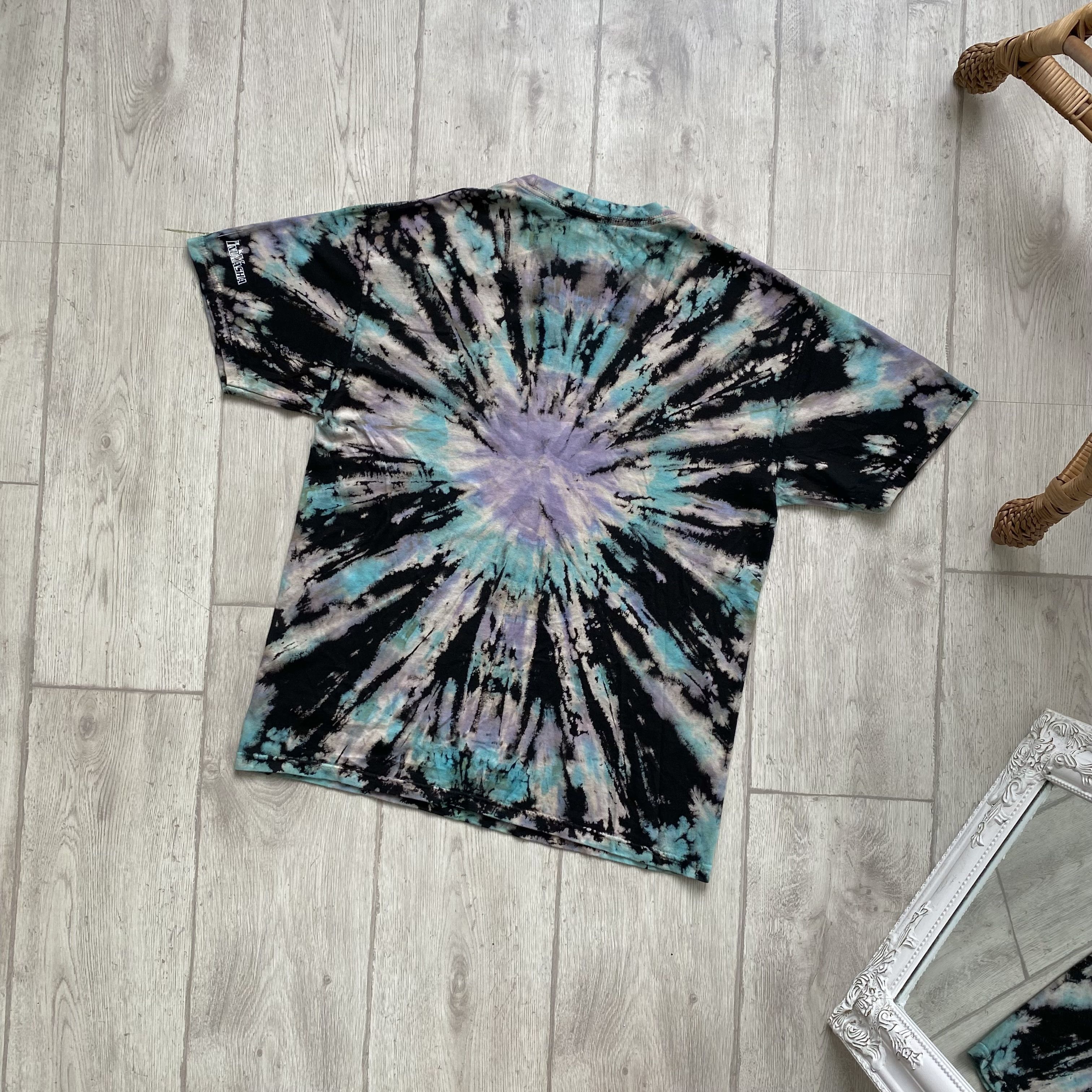 Anime Vintage Y2K InuYasha Tie Dye Tee Anime T Shirt Japanese Size US M / EU 48-50 / 2 - 7 Thumbnail