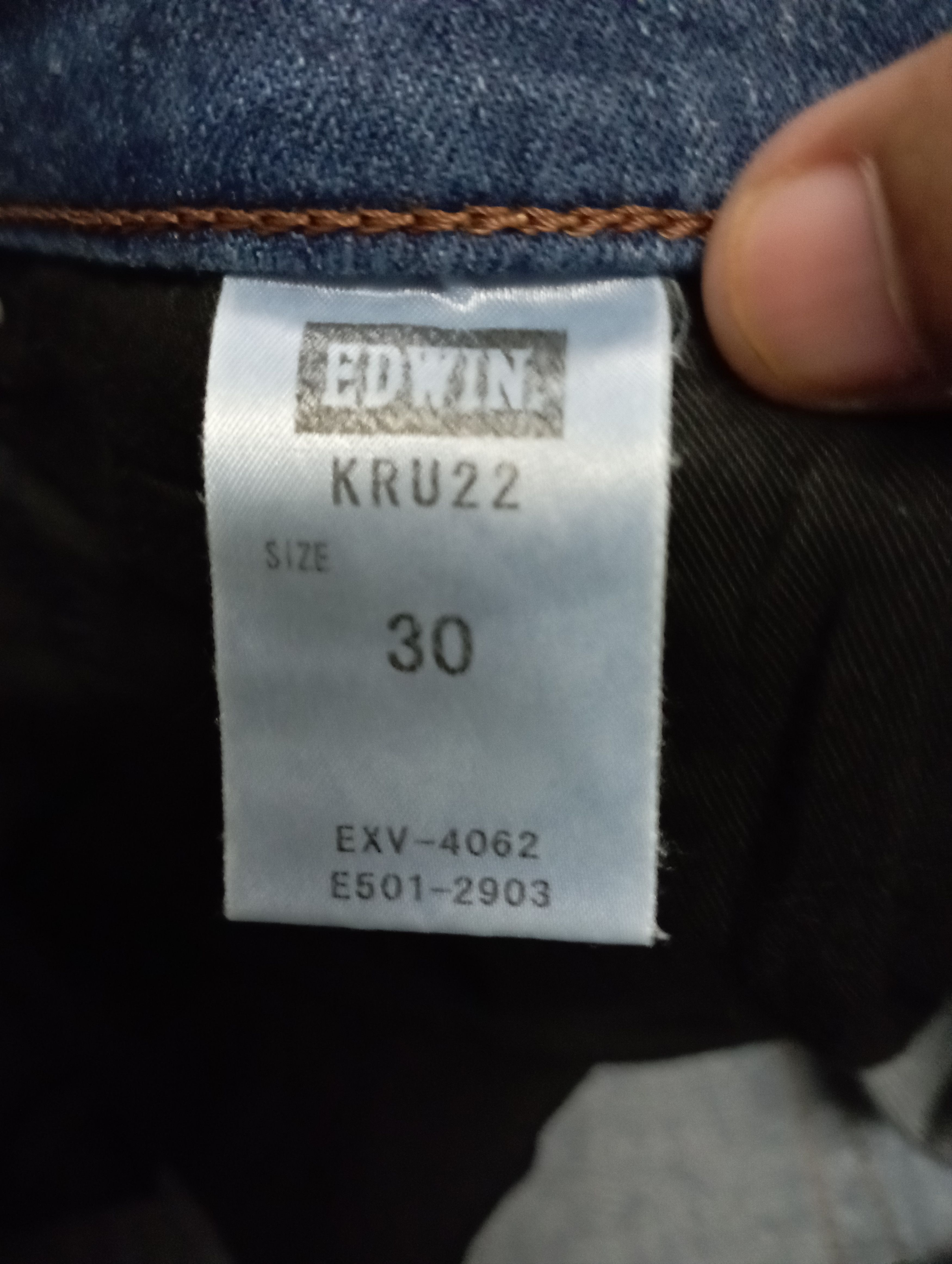Edwin Vintage Like Balmain Biker Jeans Edwin Very Rare Size US 30 / EU 46 - 17 Thumbnail
