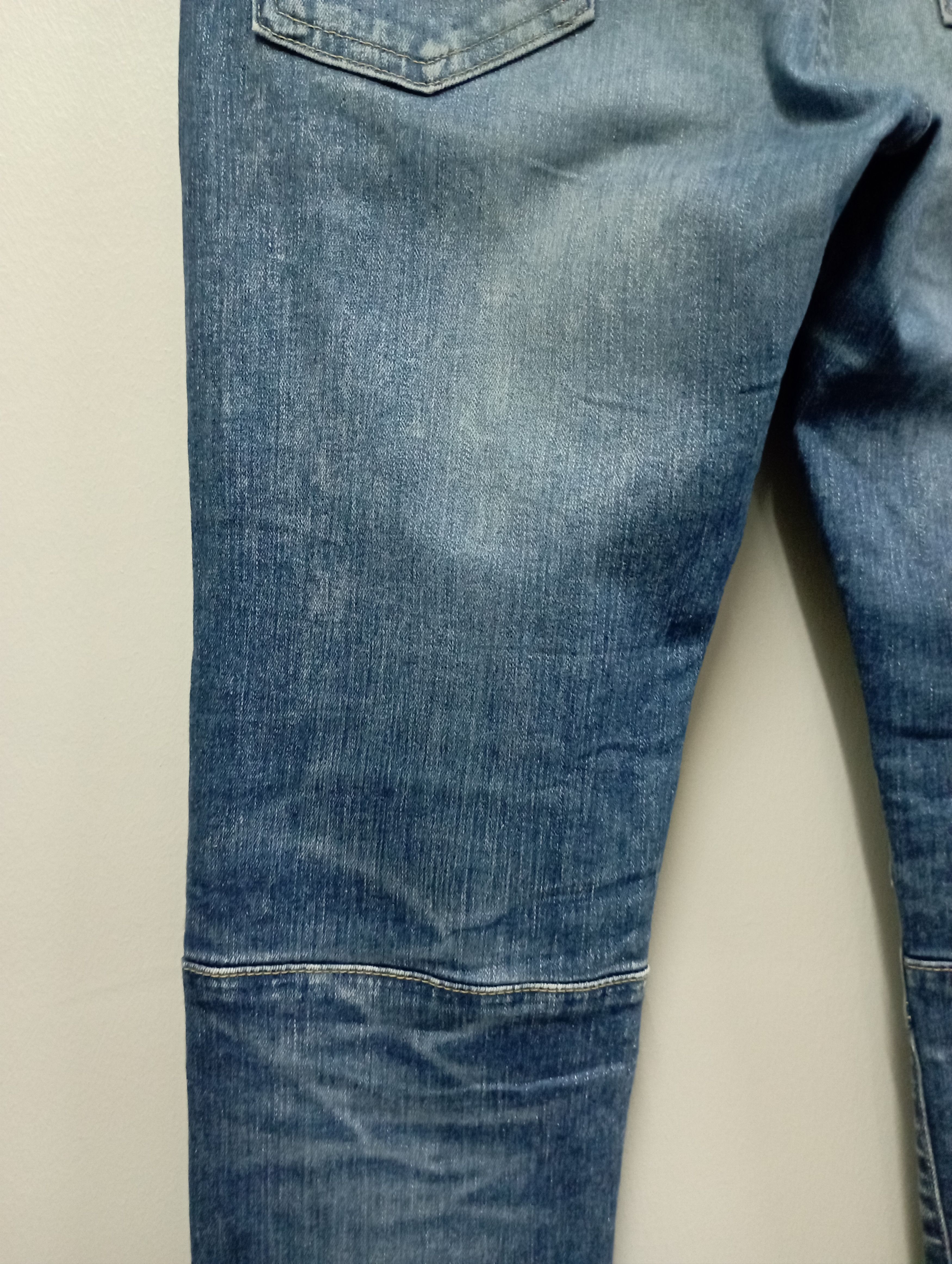 Edwin Vintage Like Balmain Biker Jeans Edwin Very Rare Size US 30 / EU 46 - 14 Thumbnail