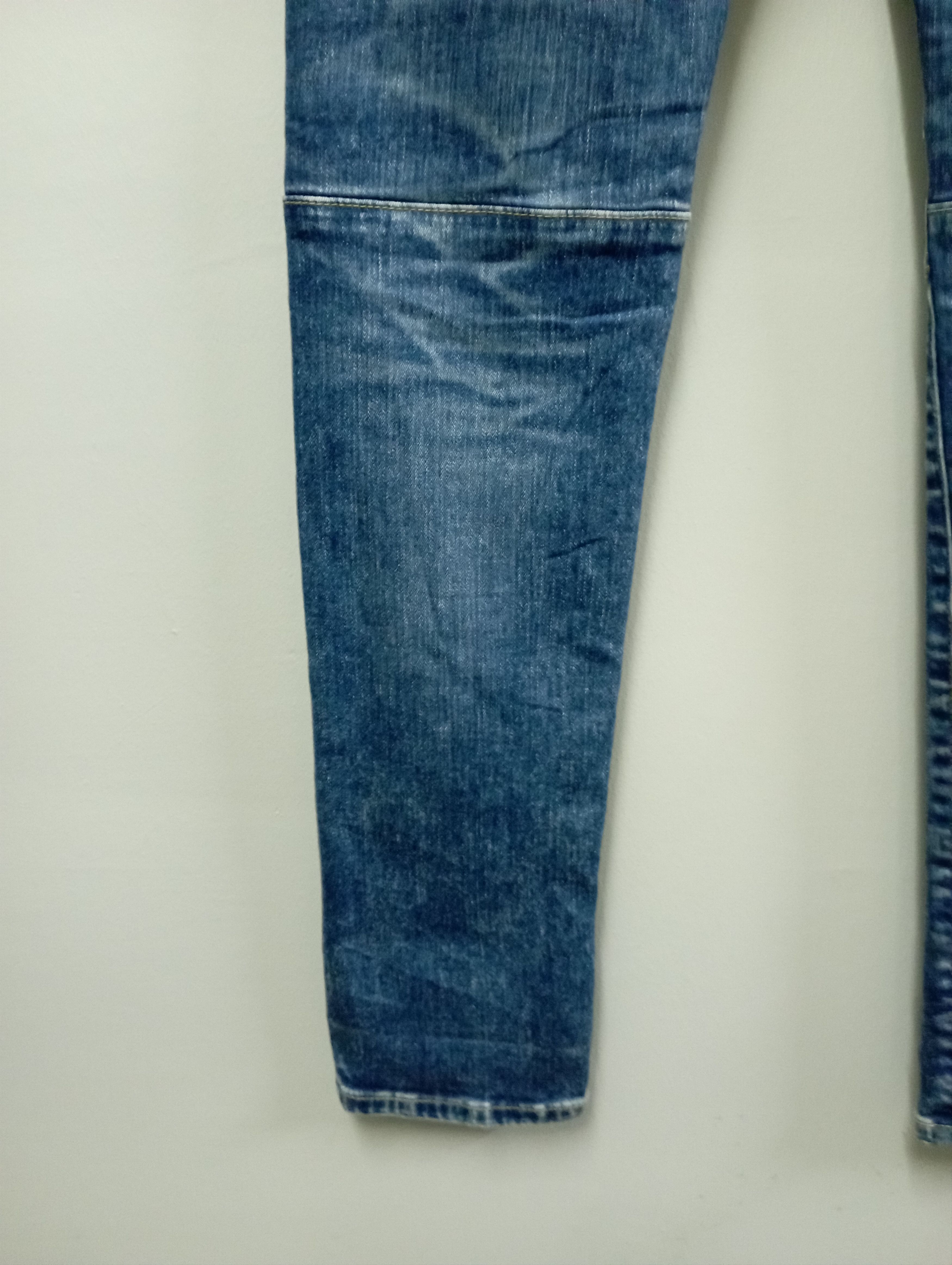 Edwin Vintage Like Balmain Biker Jeans Edwin Very Rare Size US 30 / EU 46 - 15 Thumbnail