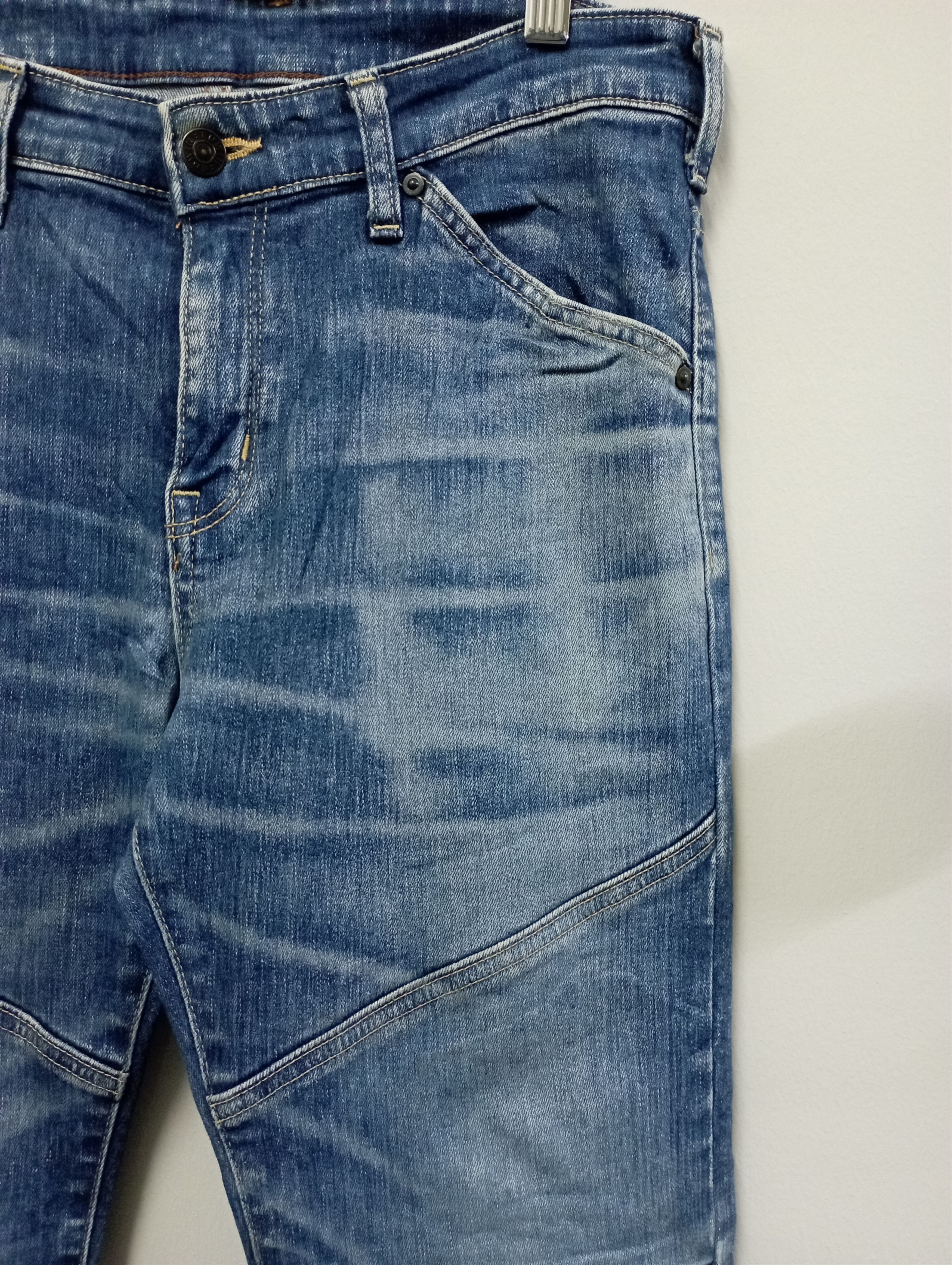 Edwin Vintage Like Balmain Biker Jeans Edwin Very Rare Size US 30 / EU 46 - 3 Thumbnail