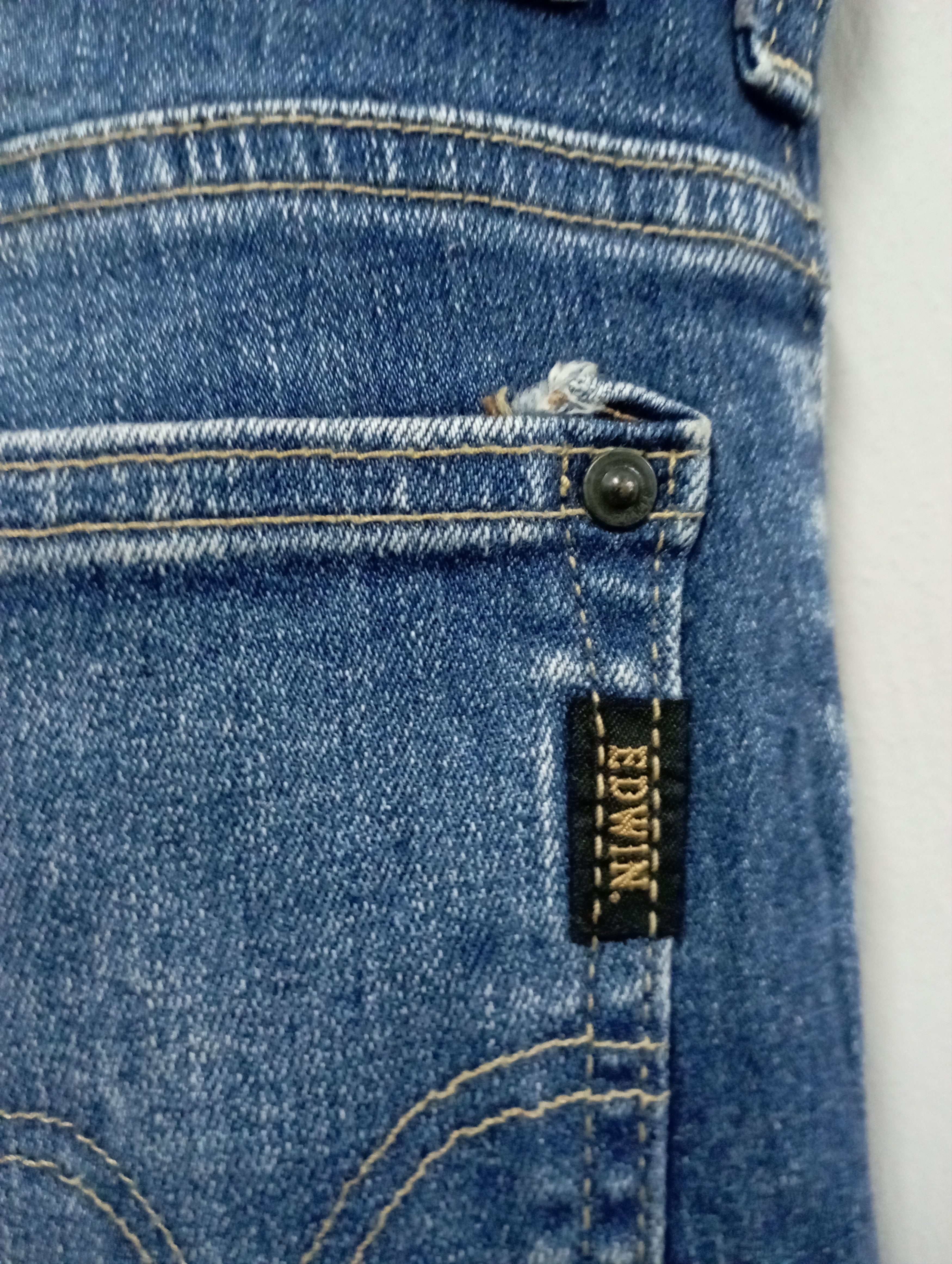Edwin Vintage Like Balmain Biker Jeans Edwin Very Rare Size US 30 / EU 46 - 16 Thumbnail
