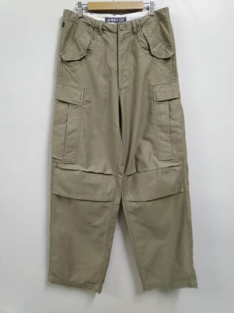 Avirex Baggy Cargo Super Big Side Pockets Avirex Flight Cargo Pants Size US 30 / EU 46 - 3 Thumbnail