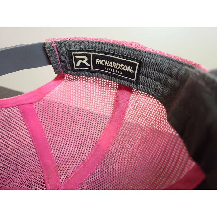 Richardson Goose Island Beer Co. Hat Pink Gray Baseball Cap Snapback