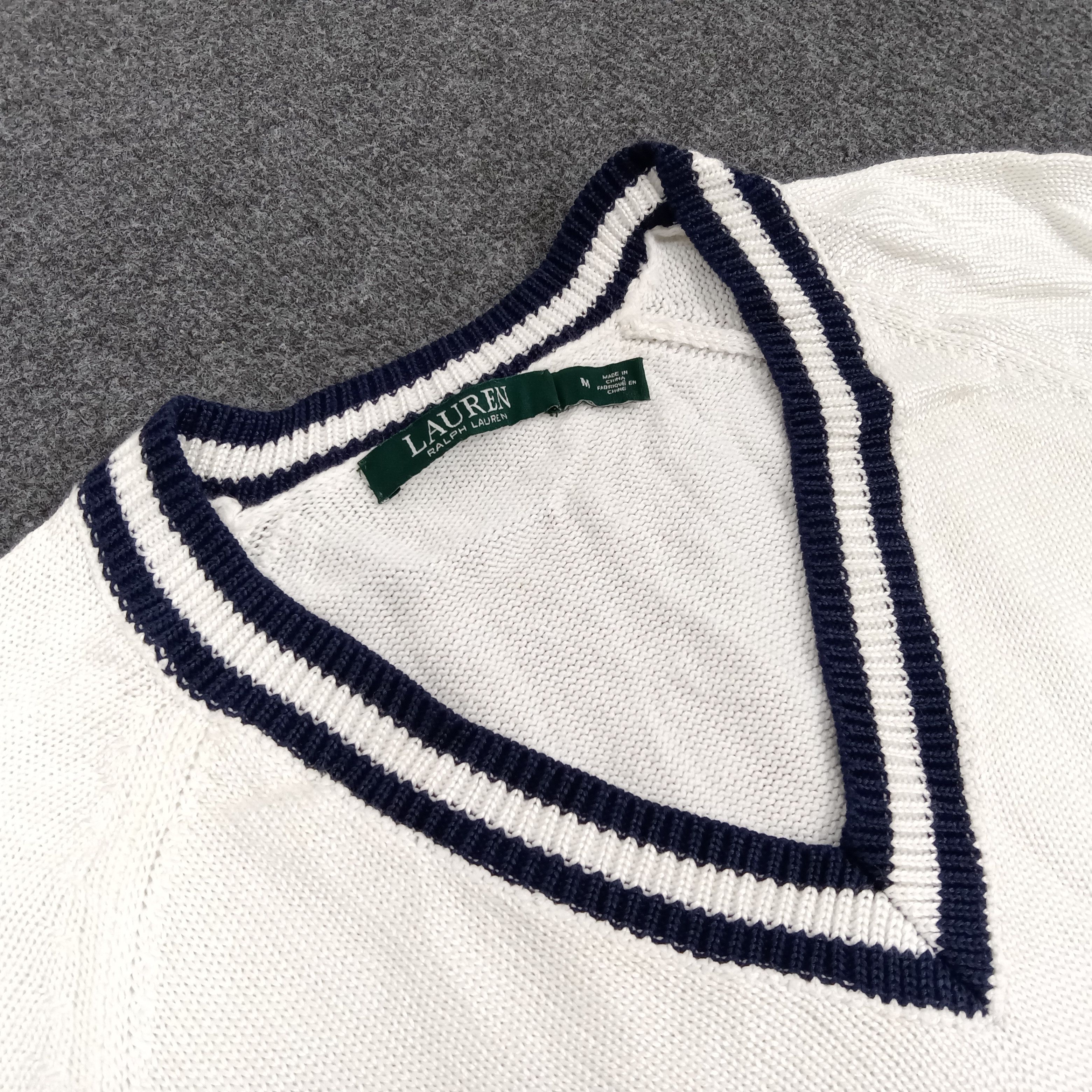 Polo Ralph Lauren × Vintage Ralph Lauren Streetwear Style Women's Tshirt Size M / US 6-8 / IT 42-44 - 3 Thumbnail
