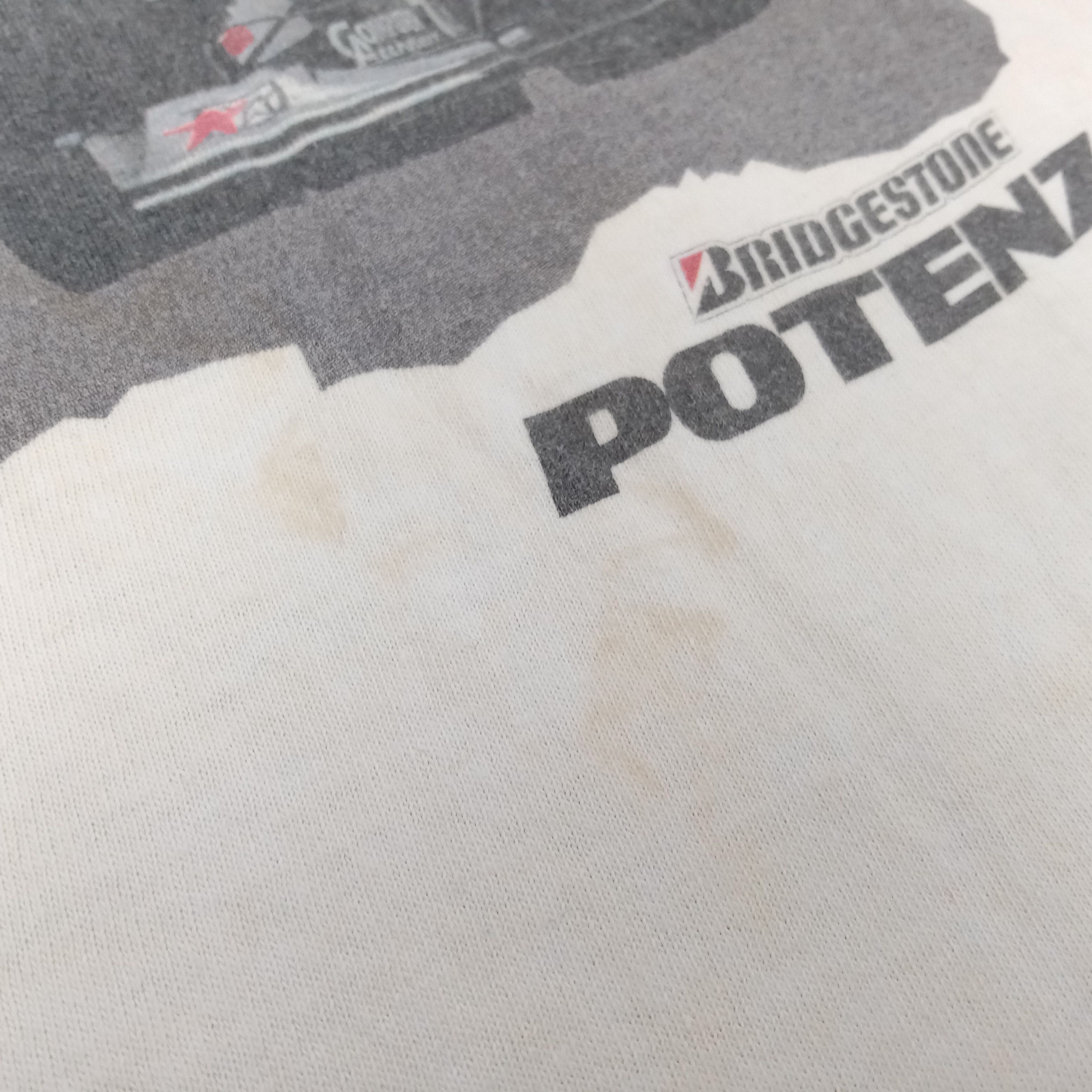 Japanese Brand × Vintage Formula 1 Bridgestone Potenza Racing Tshirt Size US M / EU 48-50 / 2 - 9 Thumbnail