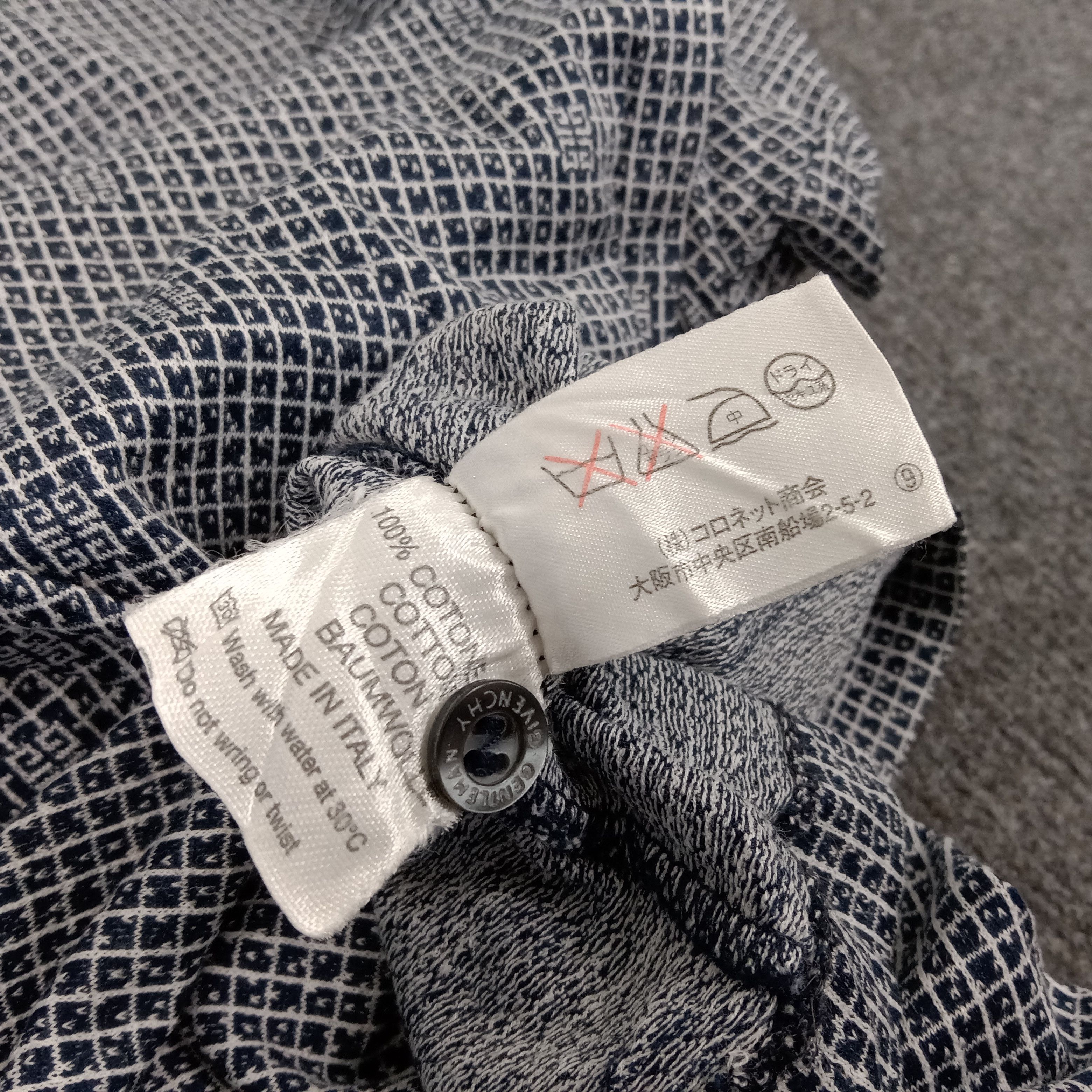 Givenchy × Vintage Givenchy Italian Brand Small Logo Design Polos Size US L / EU 52-54 / 3 - 8 Thumbnail