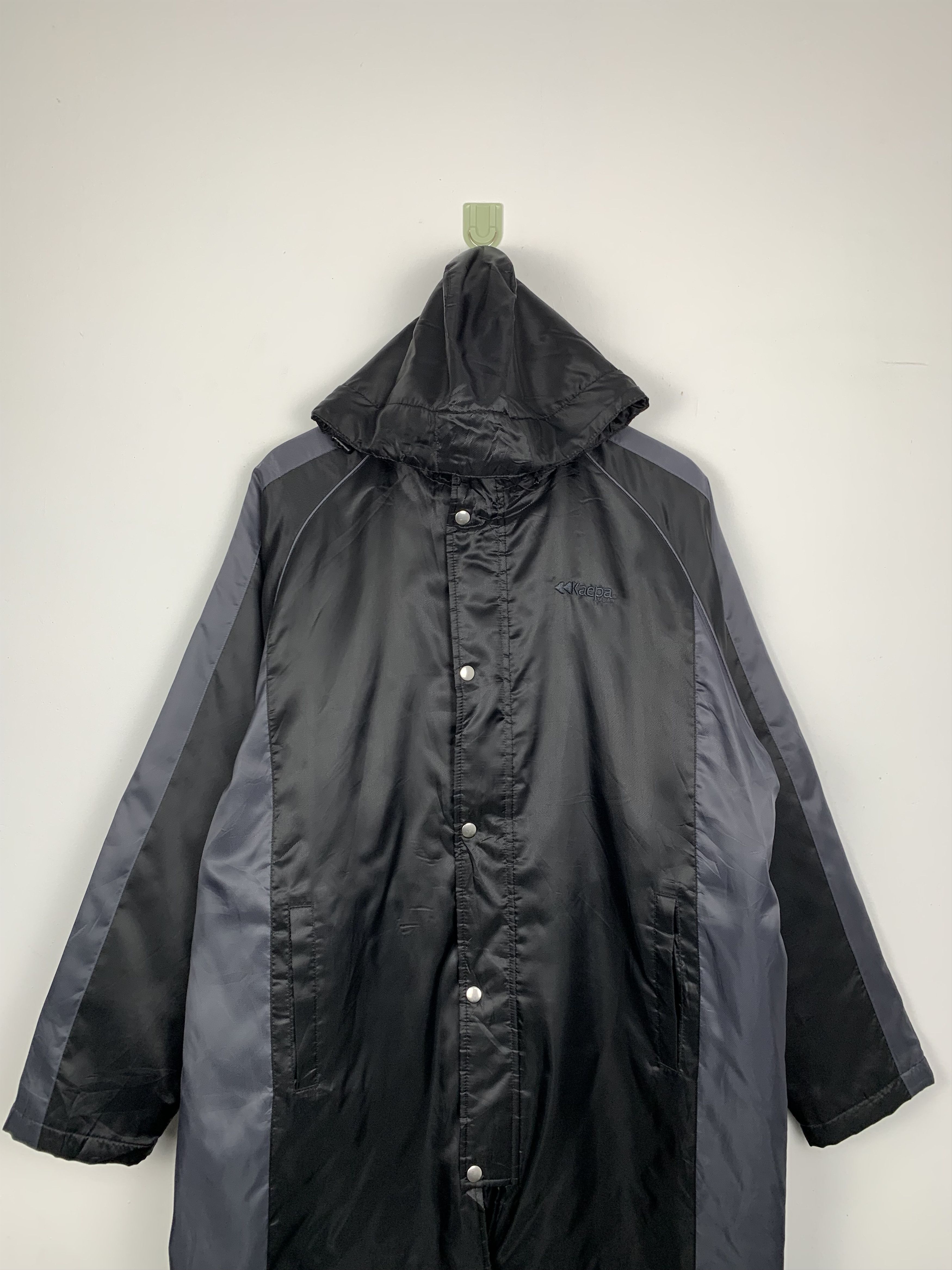Vintage Vintage KAEPA Raincoat Fleece Lining Long Jacket J0659 Size US M / EU 48-50 / 2 - 2 Thumbnail