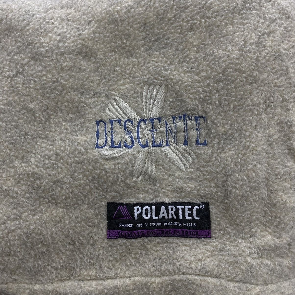 Descente DESCENTE Embroidered Brand Deep Pile Sherpa TurtleneckFleece Size US M / EU 48-50 / 2 - 3 Thumbnail