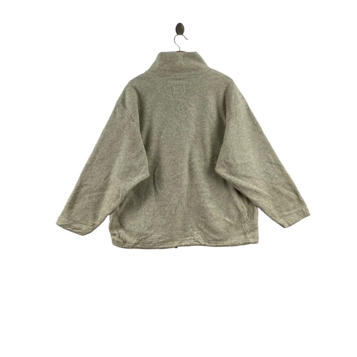 Descente DESCENTE Embroidered Brand Deep Pile Sherpa TurtleneckFleece Size US M / EU 48-50 / 2 - 2 Thumbnail