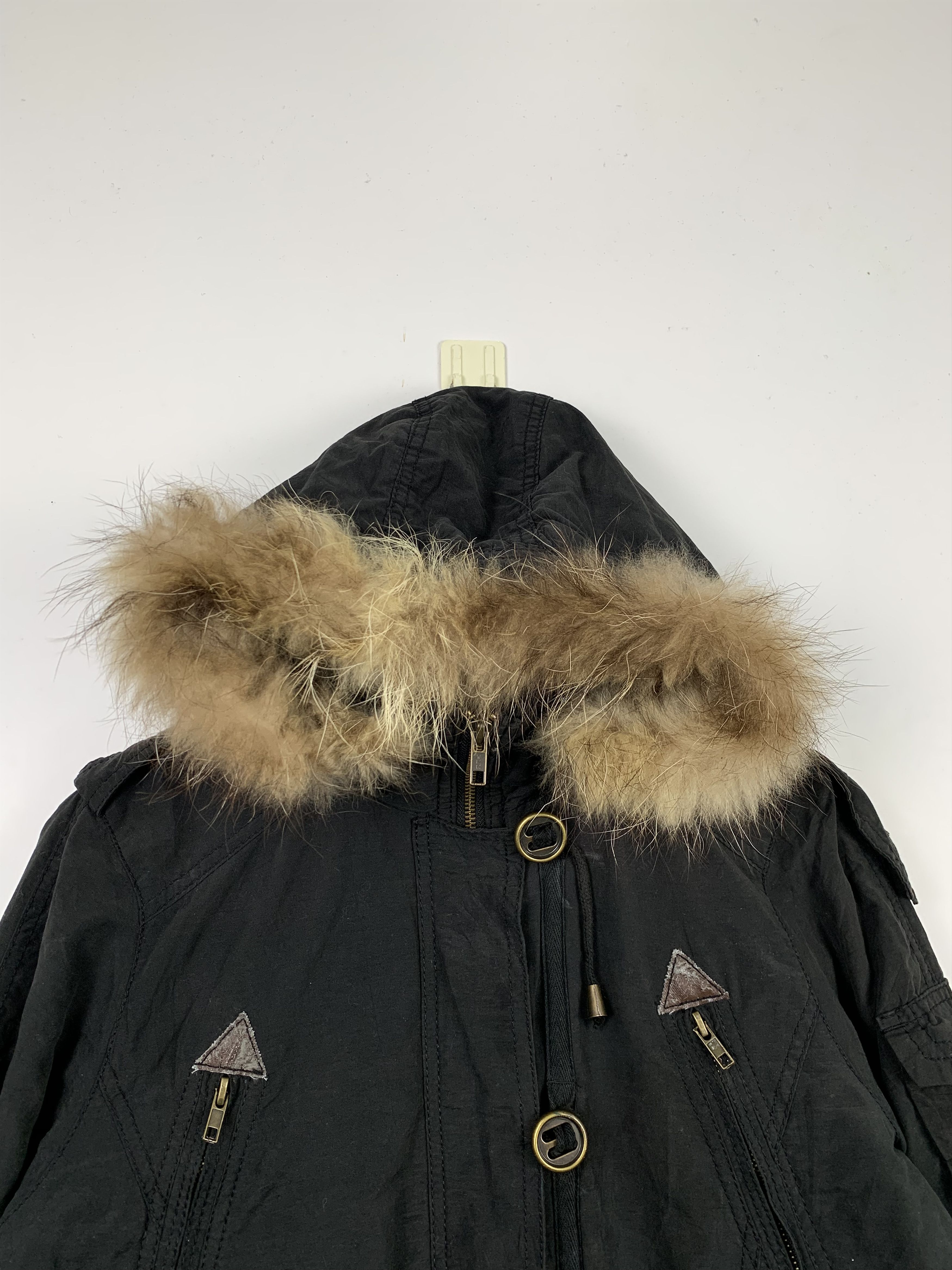 Japanese Brand Vintage SORRIDERE Winter Fur Collar Parkas J0272 Size US S / EU 44-46 / 1 - 2 Thumbnail