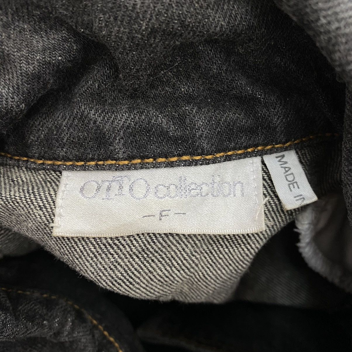 Otto × Vintage Vintage OTTO COLLECTION Motorcycle Black Jeans Jacket Size US L / EU 52-54 / 3 - 4 Thumbnail