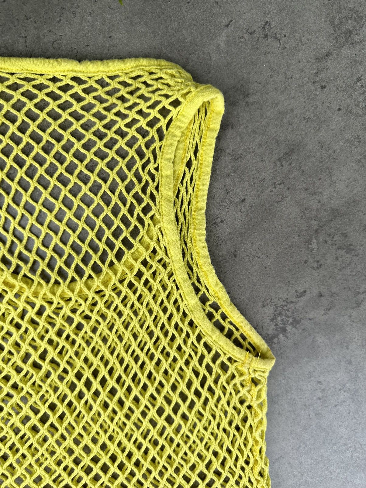 Japanese Brand Vintage Mesh Tank Top Size XS / US 0-2 / IT 36-38 - 8 Thumbnail