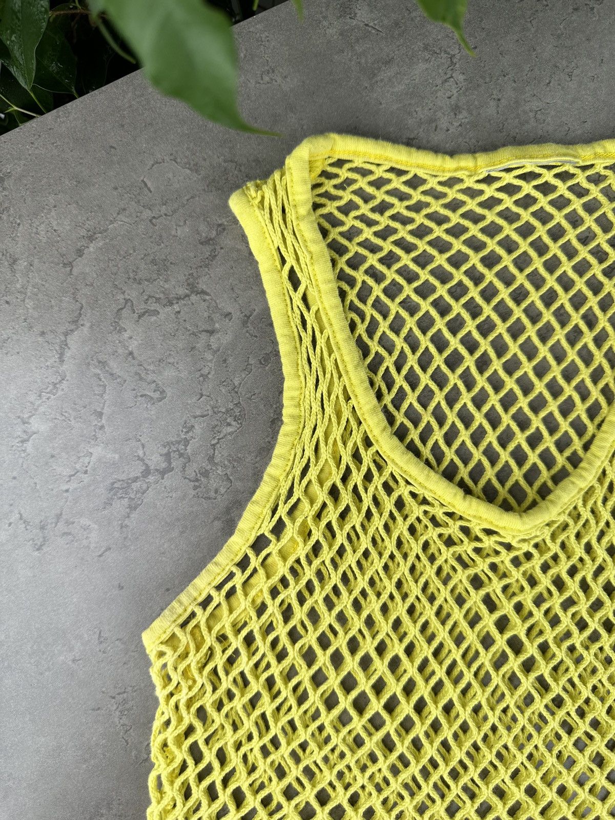 Japanese Brand Vintage Mesh Tank Top Size XS / US 0-2 / IT 36-38 - 2 Thumbnail