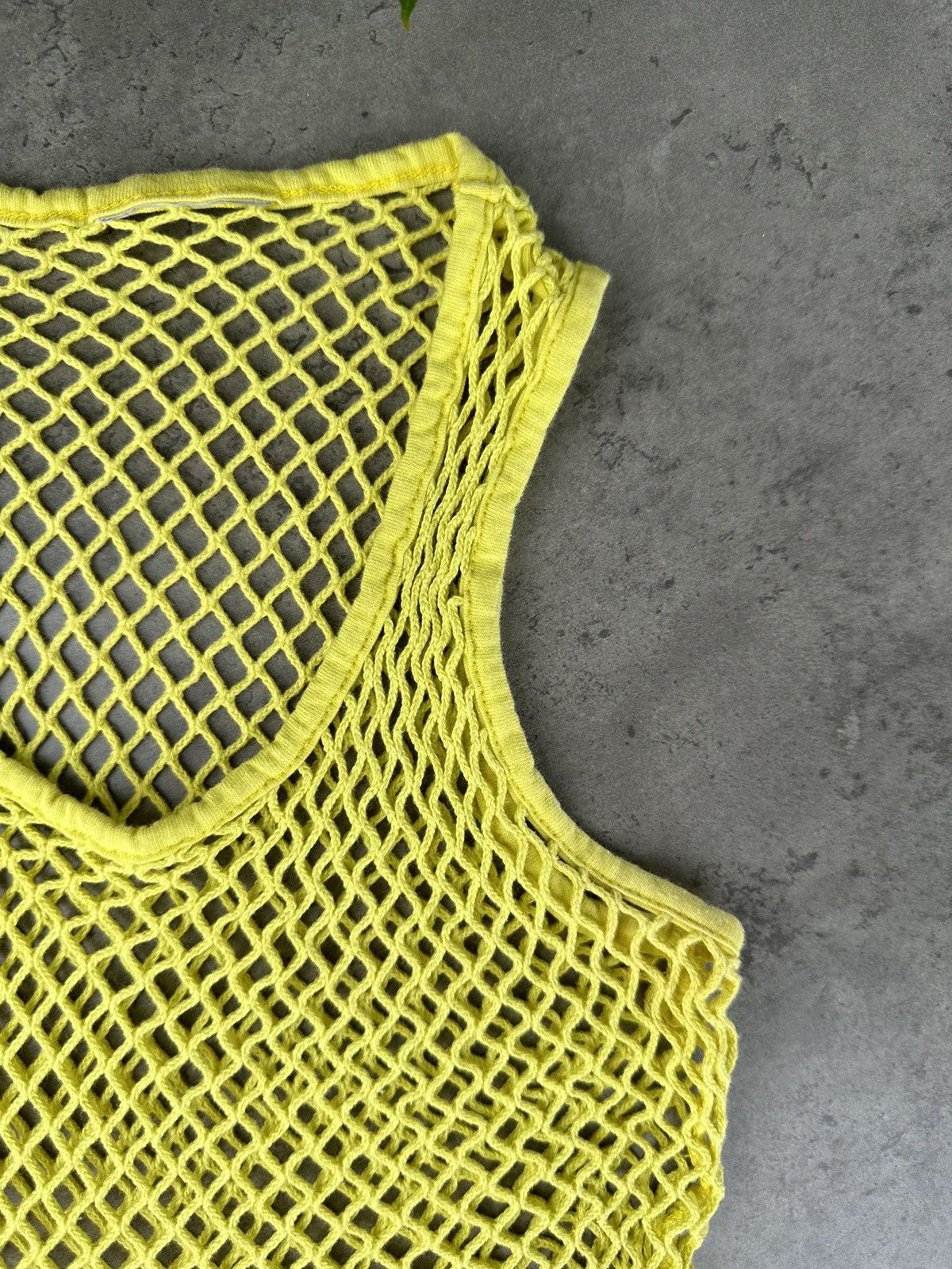 Japanese Brand Vintage Mesh Tank Top Size XS / US 0-2 / IT 36-38 - 3 Thumbnail