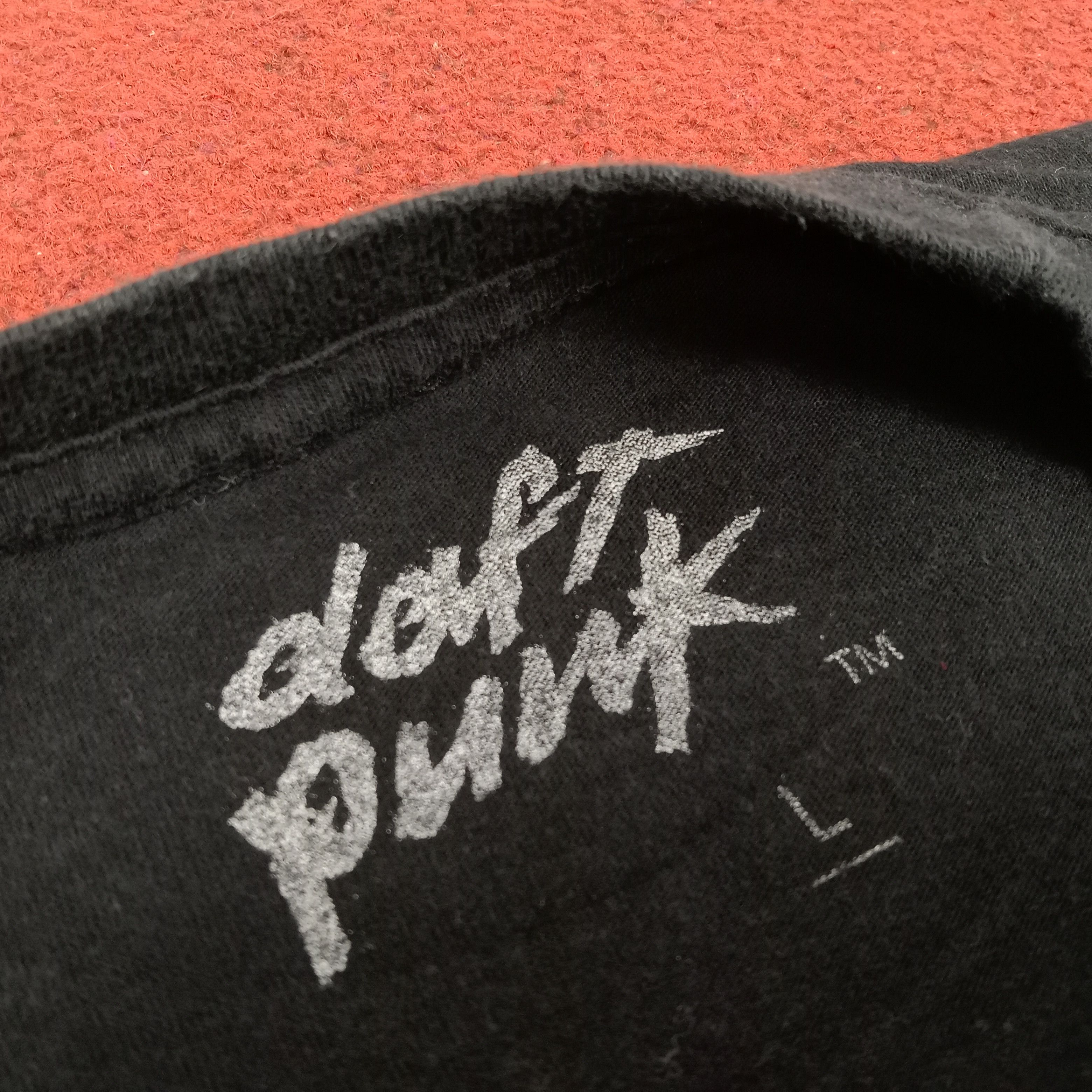 Band Tees Daft Punk Electronic Duo Music Band Big Logo Design Tshirt Size US L / EU 52-54 / 3 - 5 Thumbnail