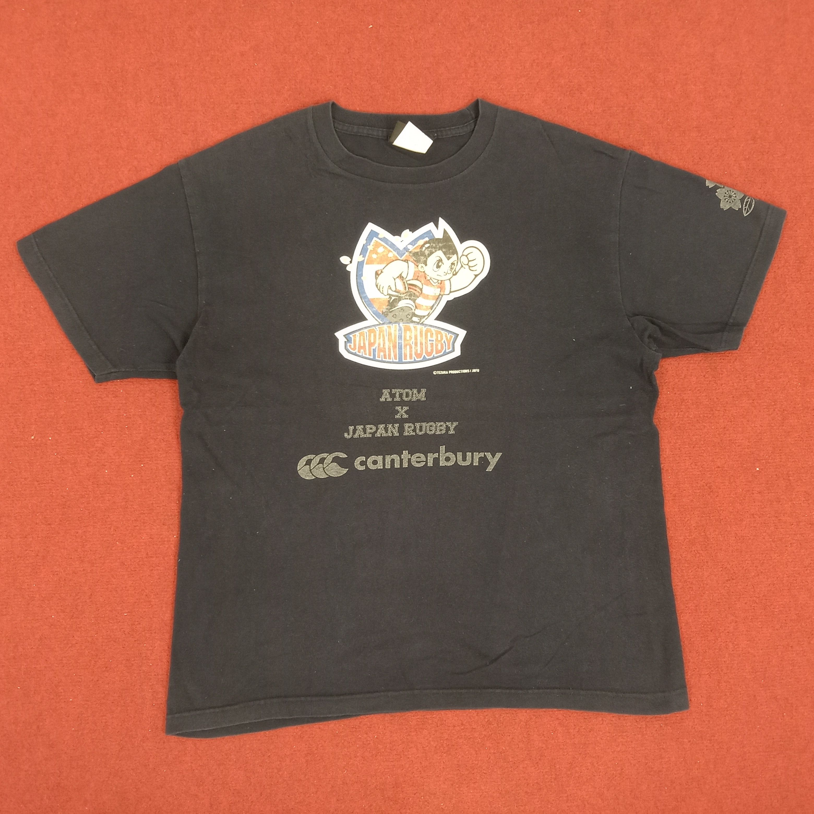 Anime × Canterbury of New Zealand × Vintage Astroboy Japanese Anime X Canterbury Japan Rugby Tshirt Size US L / EU 52-54 / 3 - 1 Thumbnail