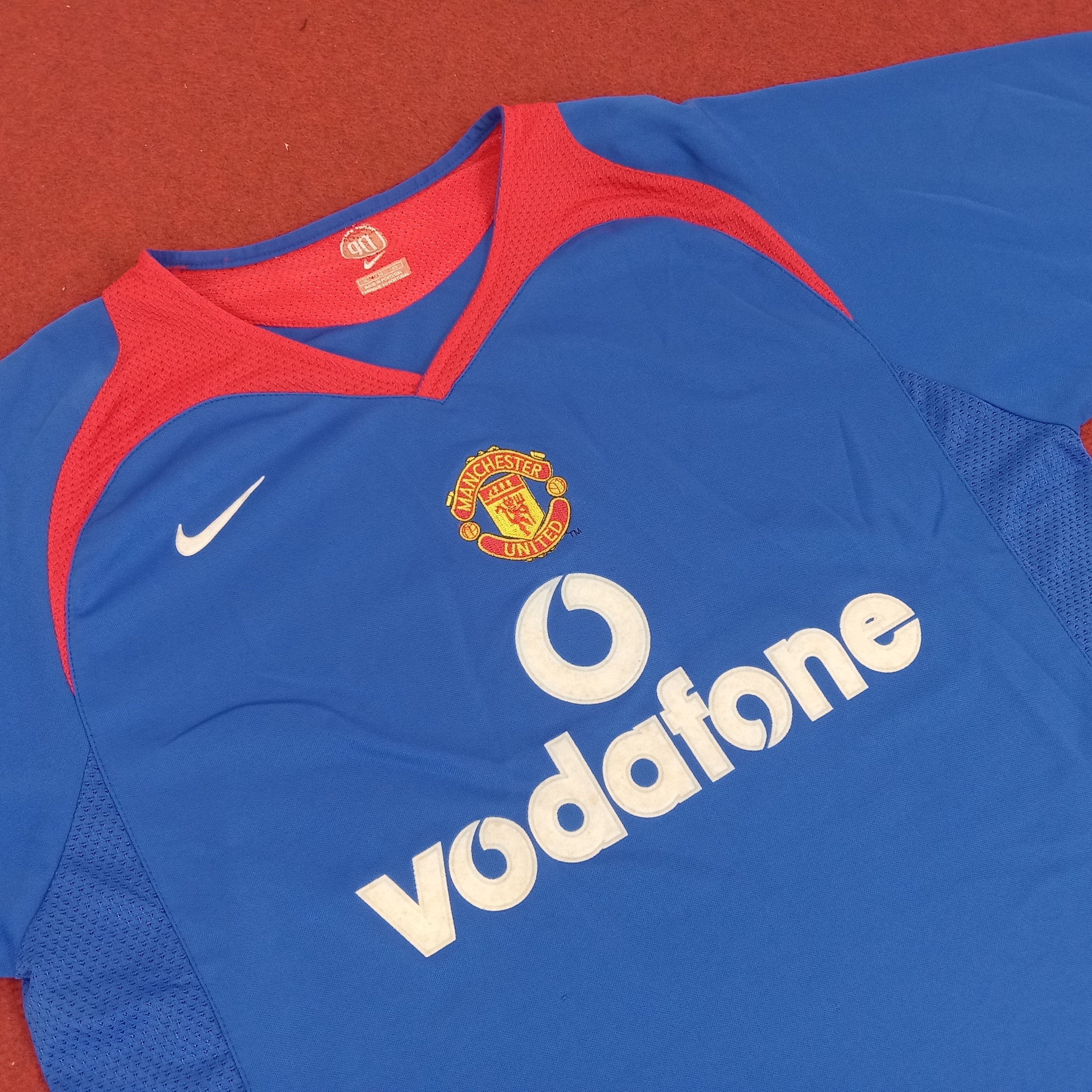 Nike × Vintage Manchester United Football Club Nike Soccer Jersey Size US L / EU 52-54 / 3 - 2 Thumbnail