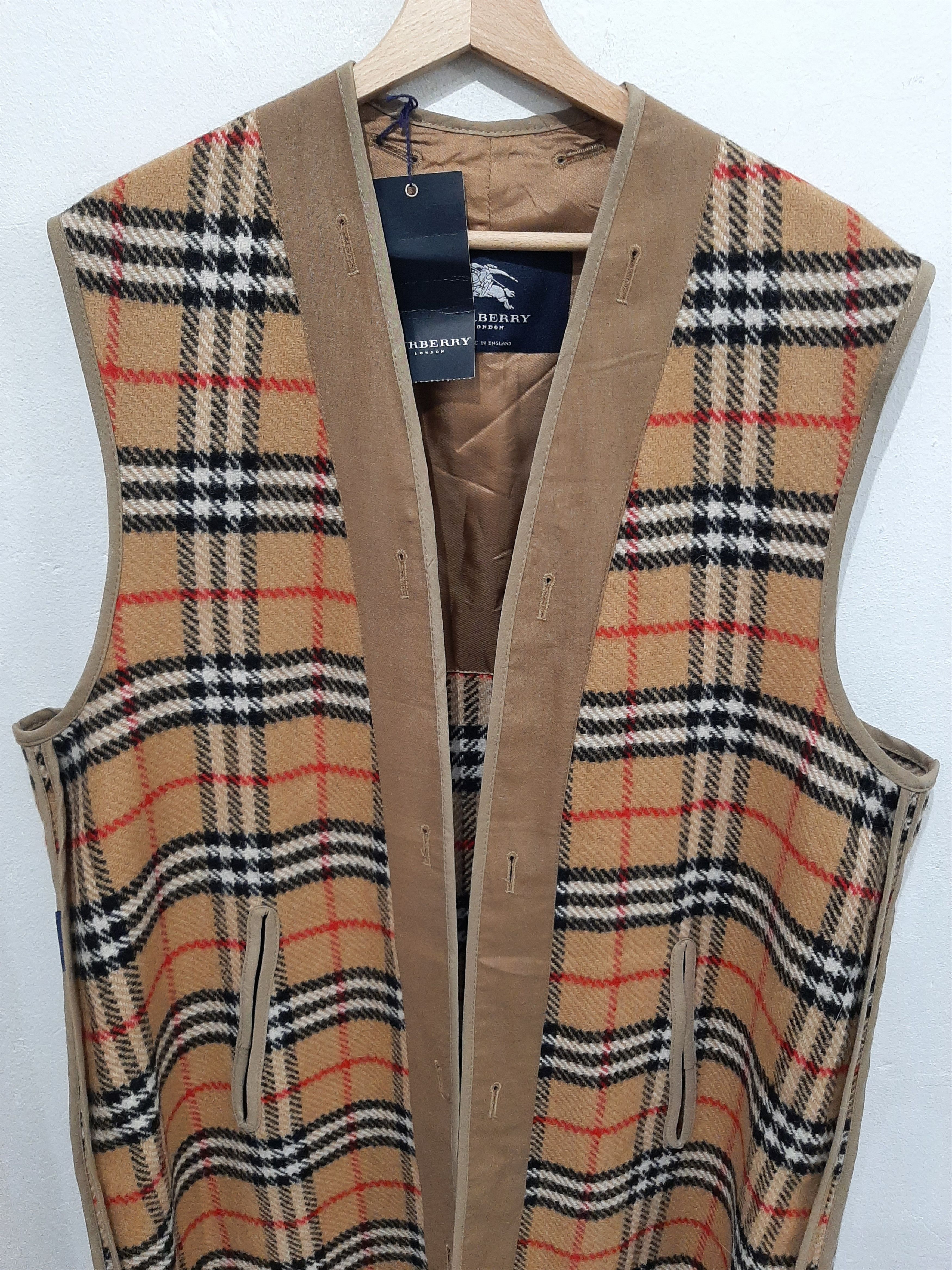 BURBERRY LONDON size L MENS WARMER COAT JACKET