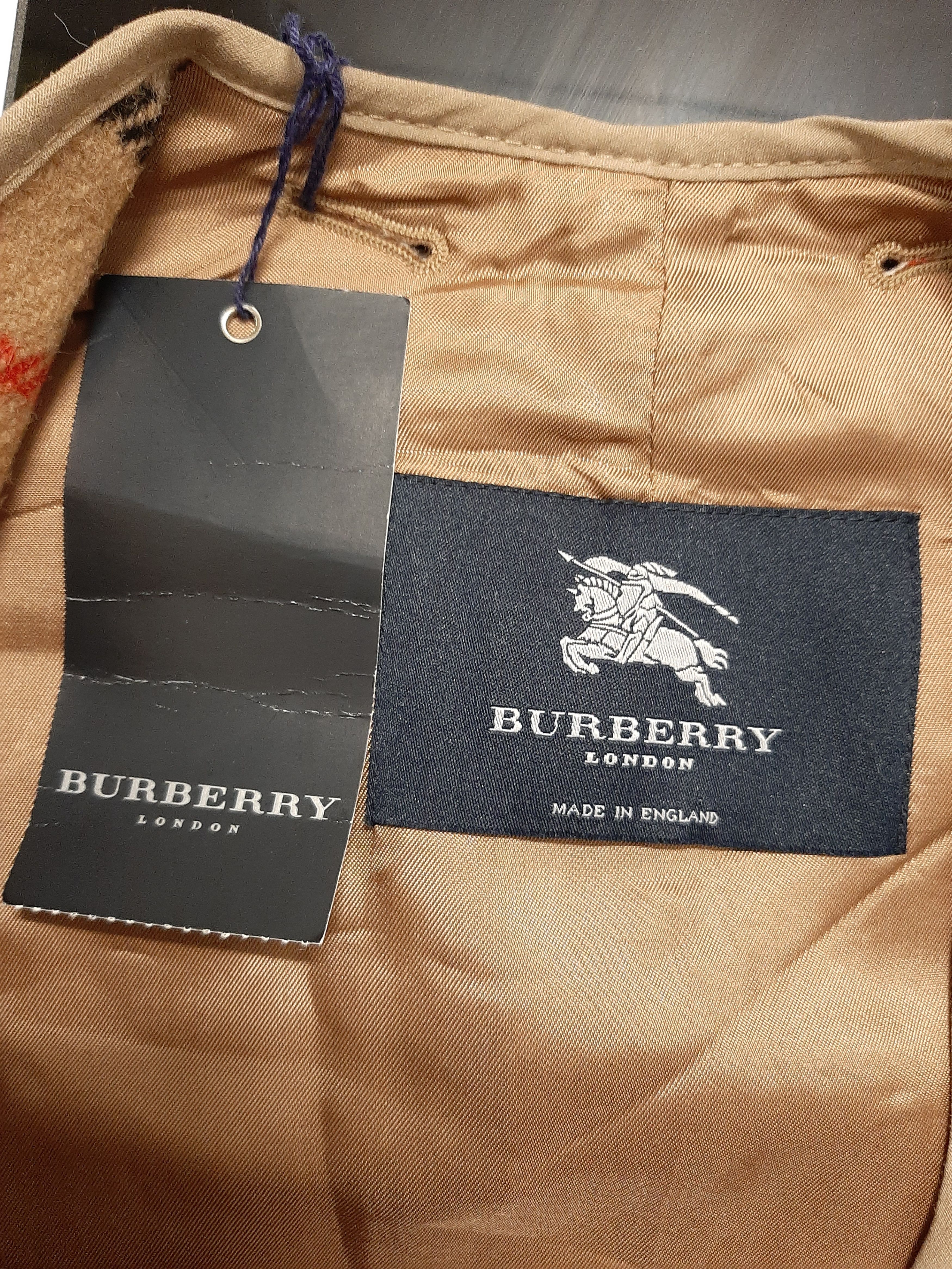 BURBERRY LONDON size L MENS WARMER COAT JACKET