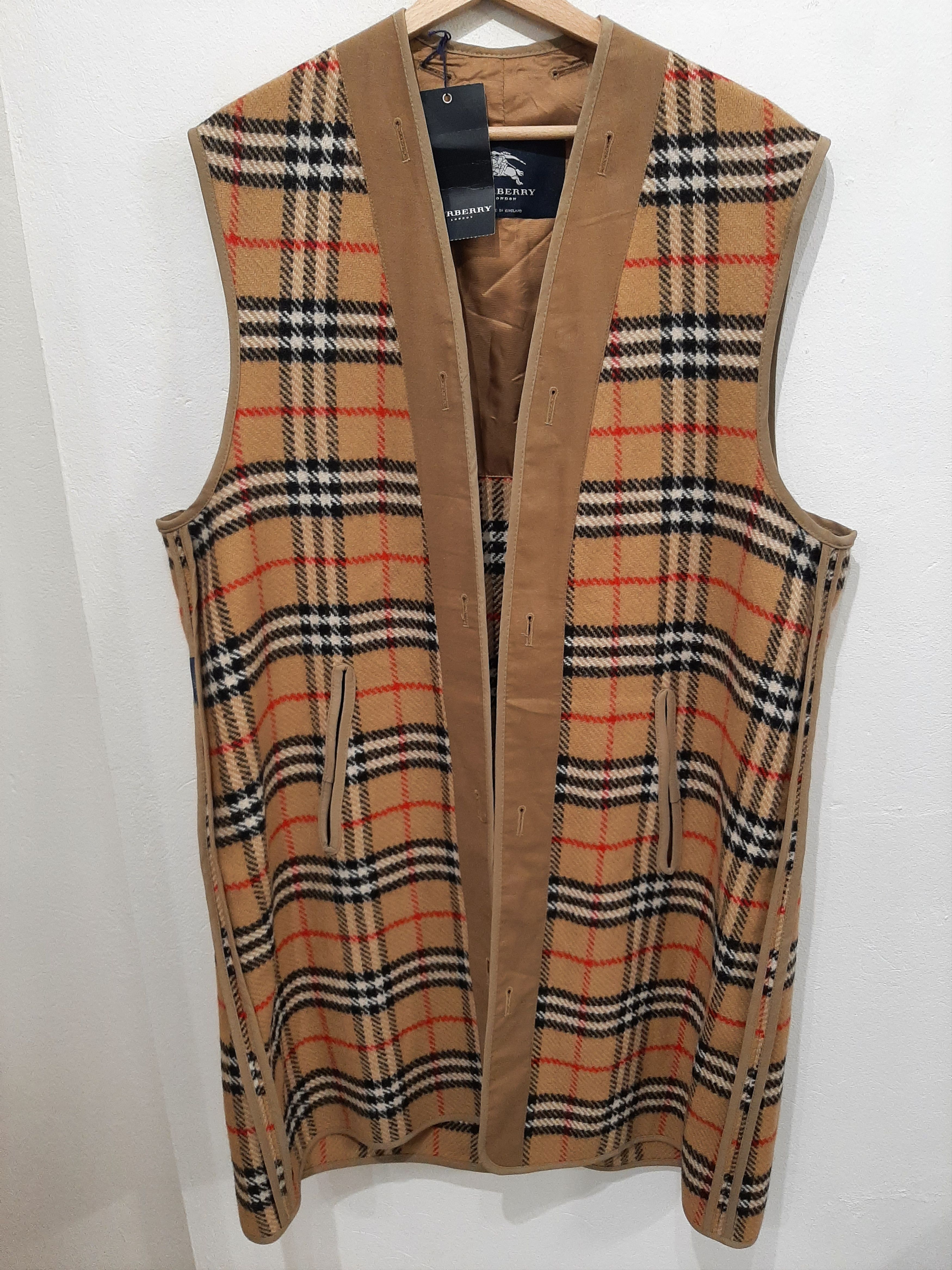 BURBERRY LONDON size L MENS WARMER COAT JACKET