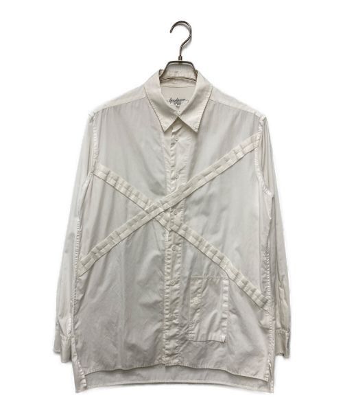 Yohji Yamamoto pour homme 13SS cross design shirt