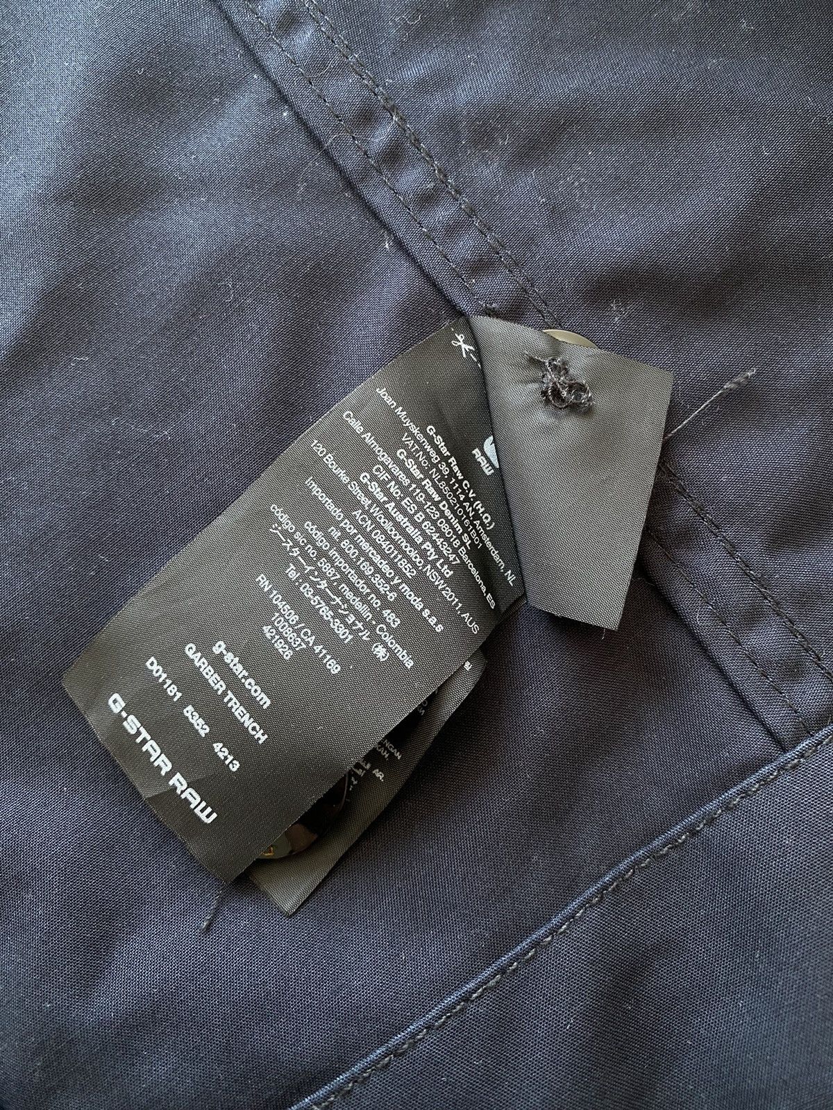 G-Star G star Raw Garber Trench Size US S / EU 44-46 / 1 - 11 Thumbnail