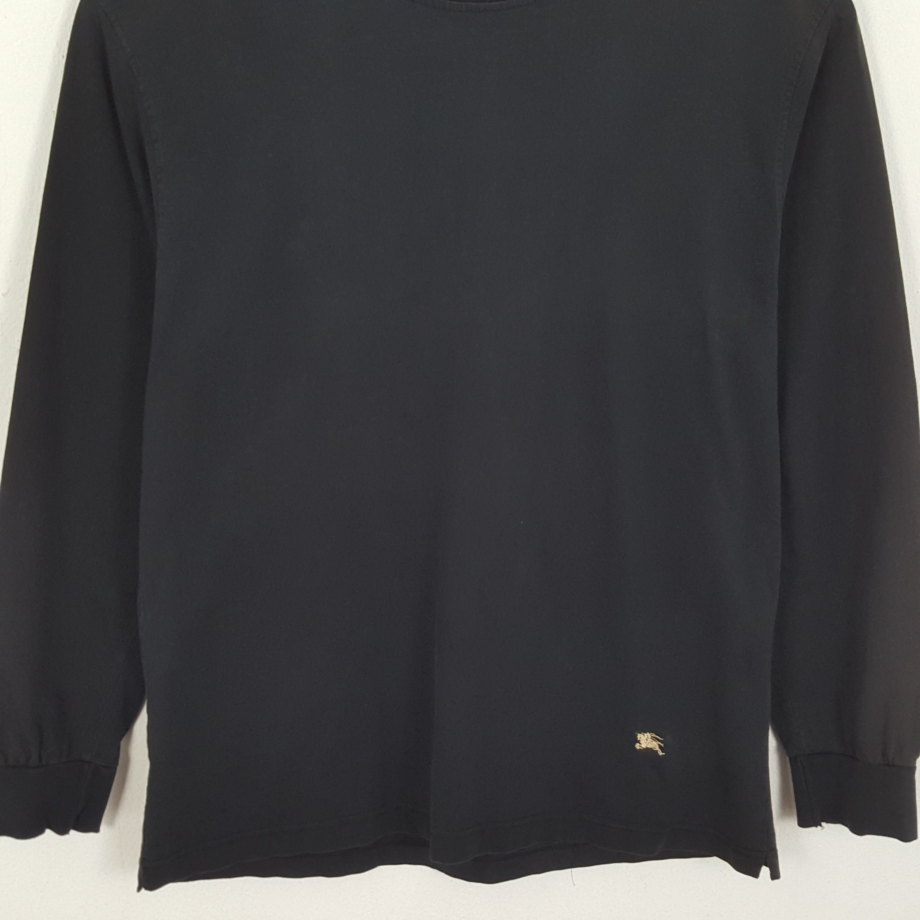 Burberry × Vintage BURBERRY LONDON Luxury Brand Long Sleeve Tshirt Size US L / EU 52-54 / 3 - 4 Thumbnail