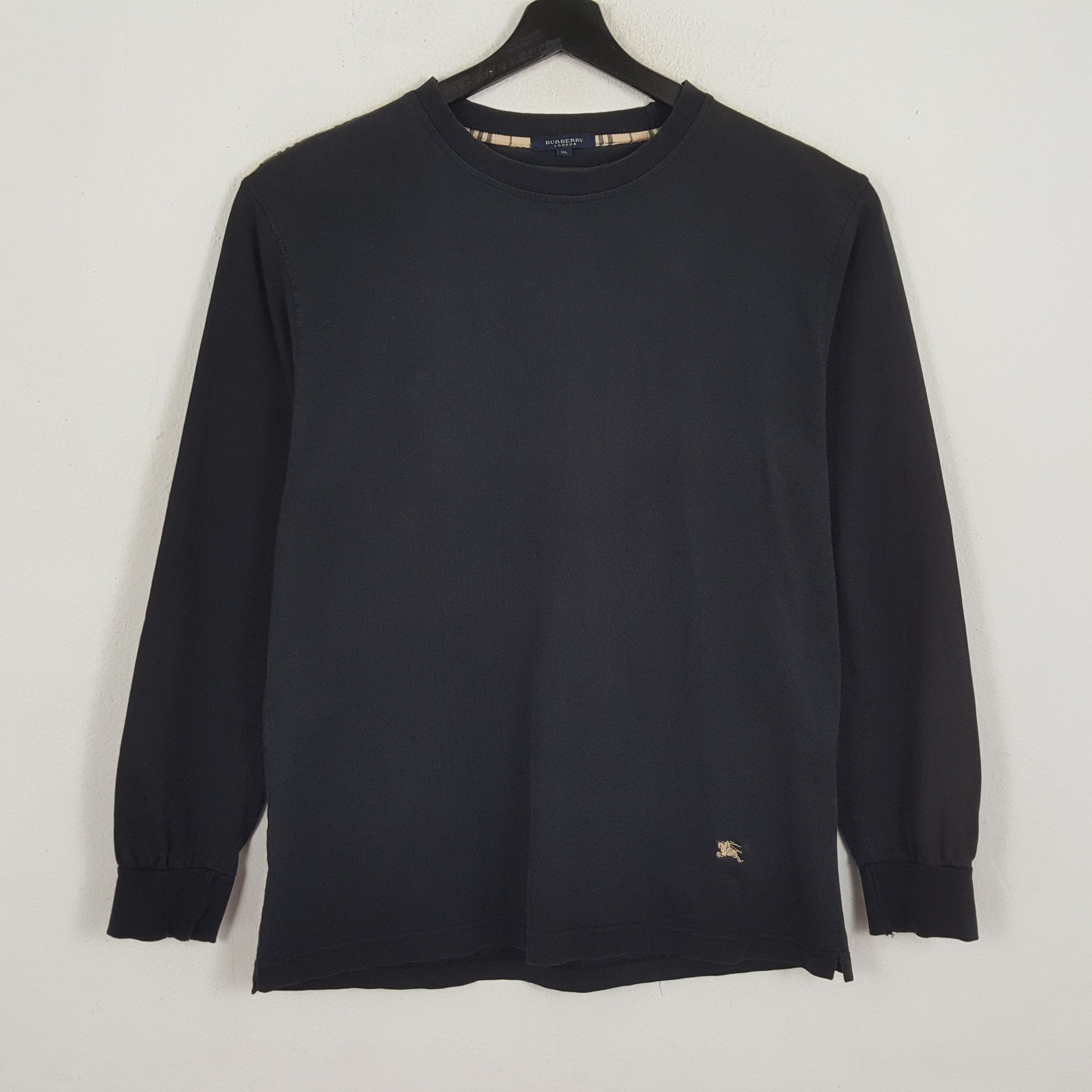 Burberry × Vintage BURBERRY LONDON Luxury Brand Long Sleeve Tshirt Size US L / EU 52-54 / 3 - 3 Thumbnail