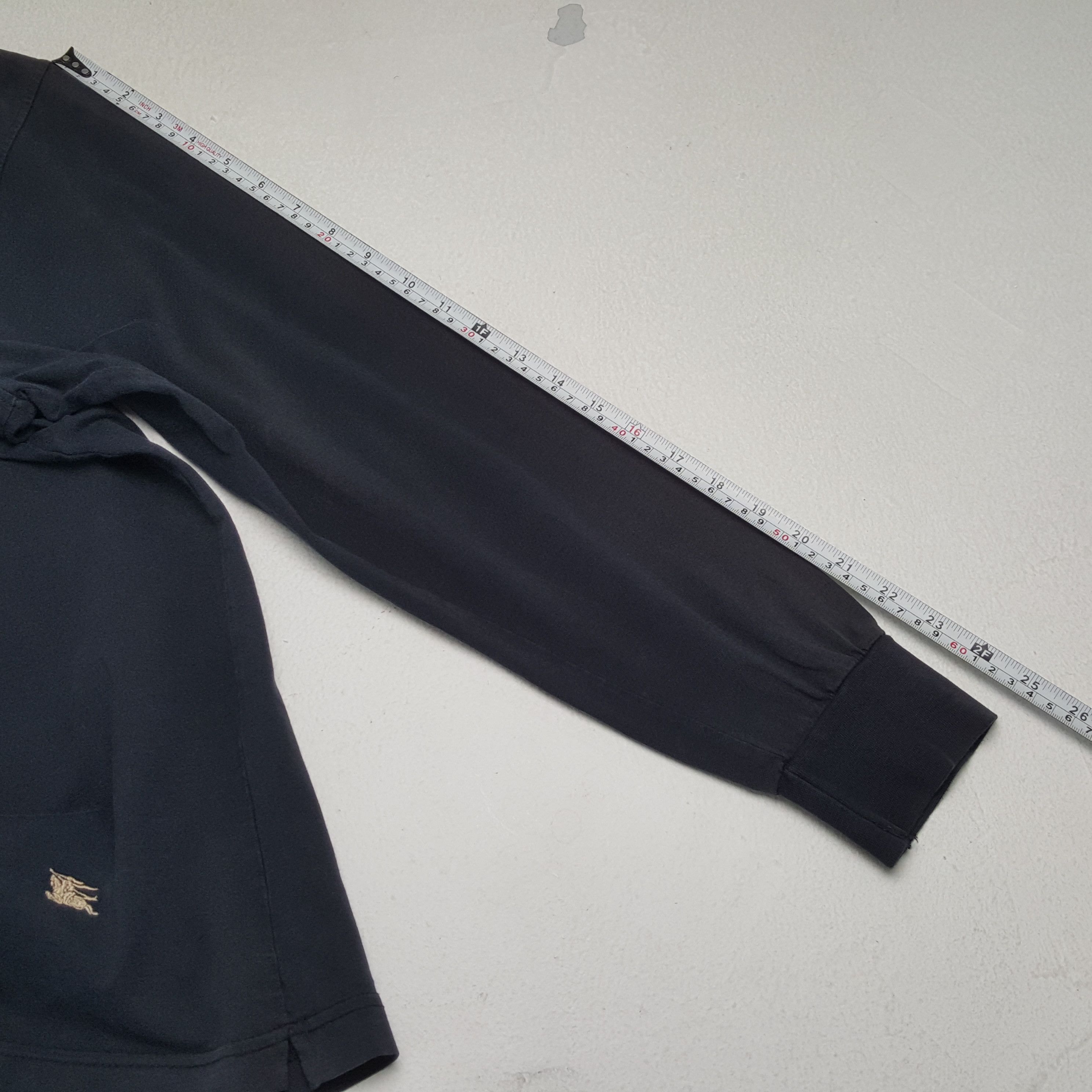 Burberry × Vintage BURBERRY LONDON Luxury Brand Long Sleeve Tshirt Size US L / EU 52-54 / 3 - 6 Thumbnail