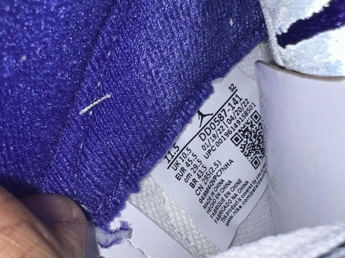 Jordan Brand Jordan 5 “Dark Concord” Size US 11.5 / EU 44-45 - 7 Thumbnail