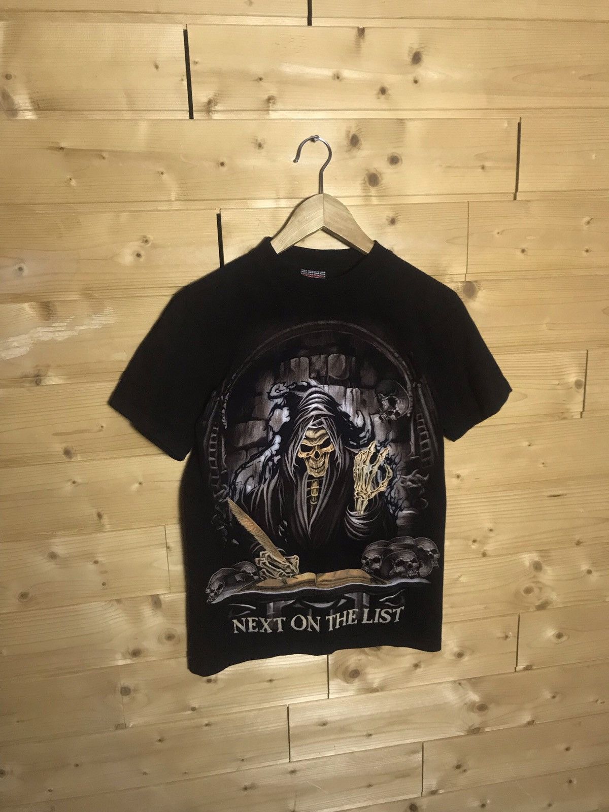 Vintage Vintage Thunder Skeleton t-shirt Size US S / EU 44-46 / 1 - 1 Thumbnail