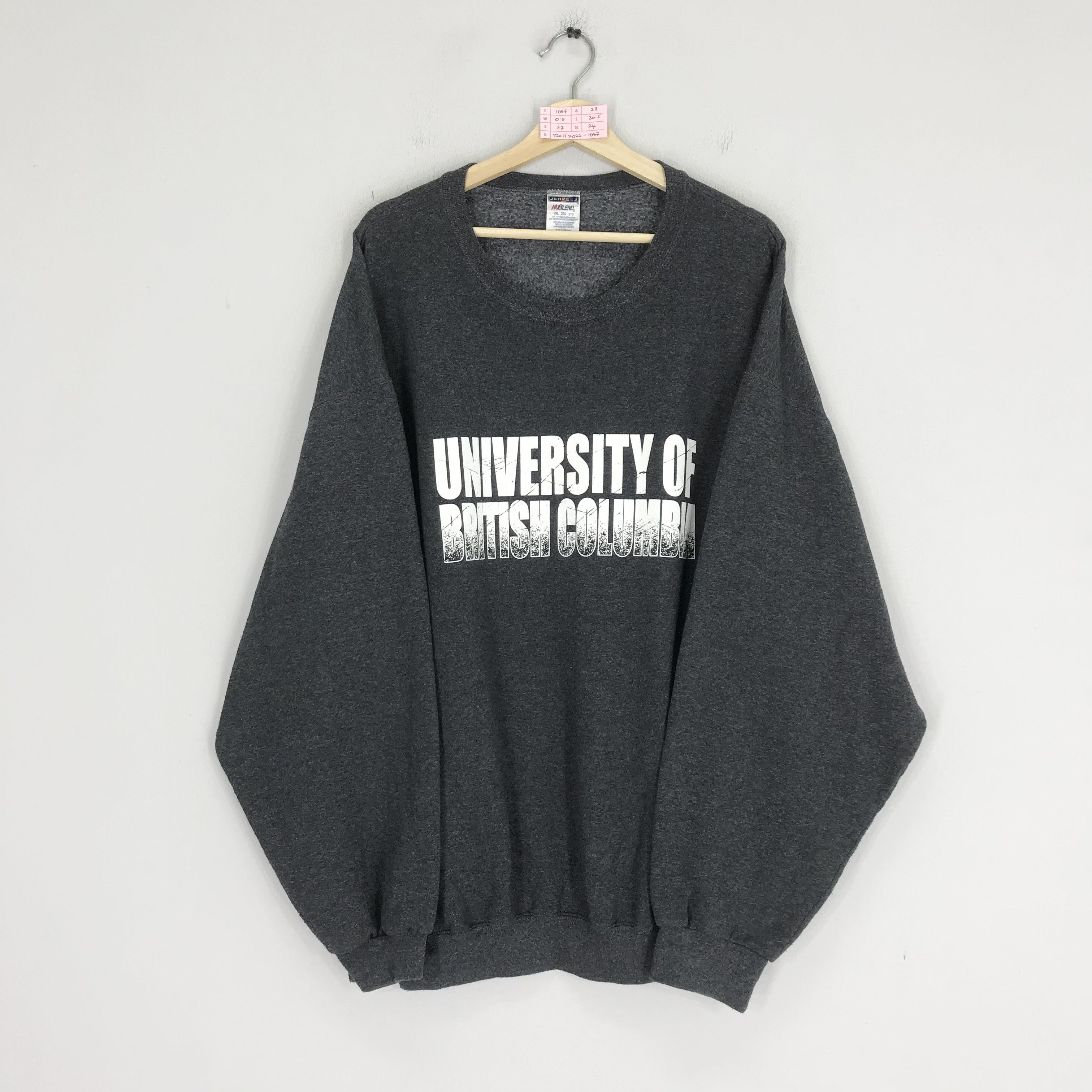 Vintage University Of British Columbia Big Logo Sweatshirt