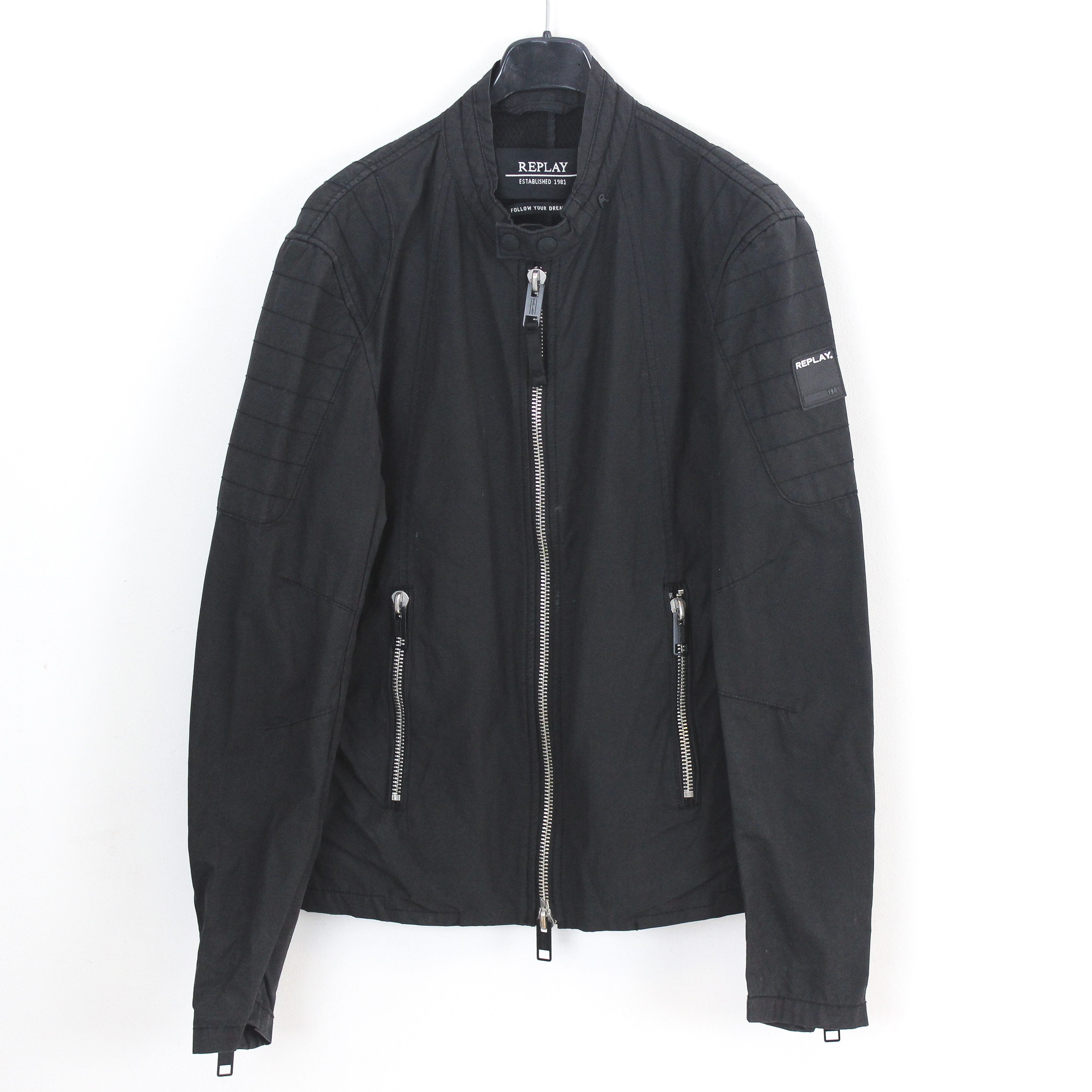 Replay Women S Jacket Coat Nylon Windbreaker Mesh Lining Outerwear Size S / US 4 / IT 40 - 1 Thumbnail