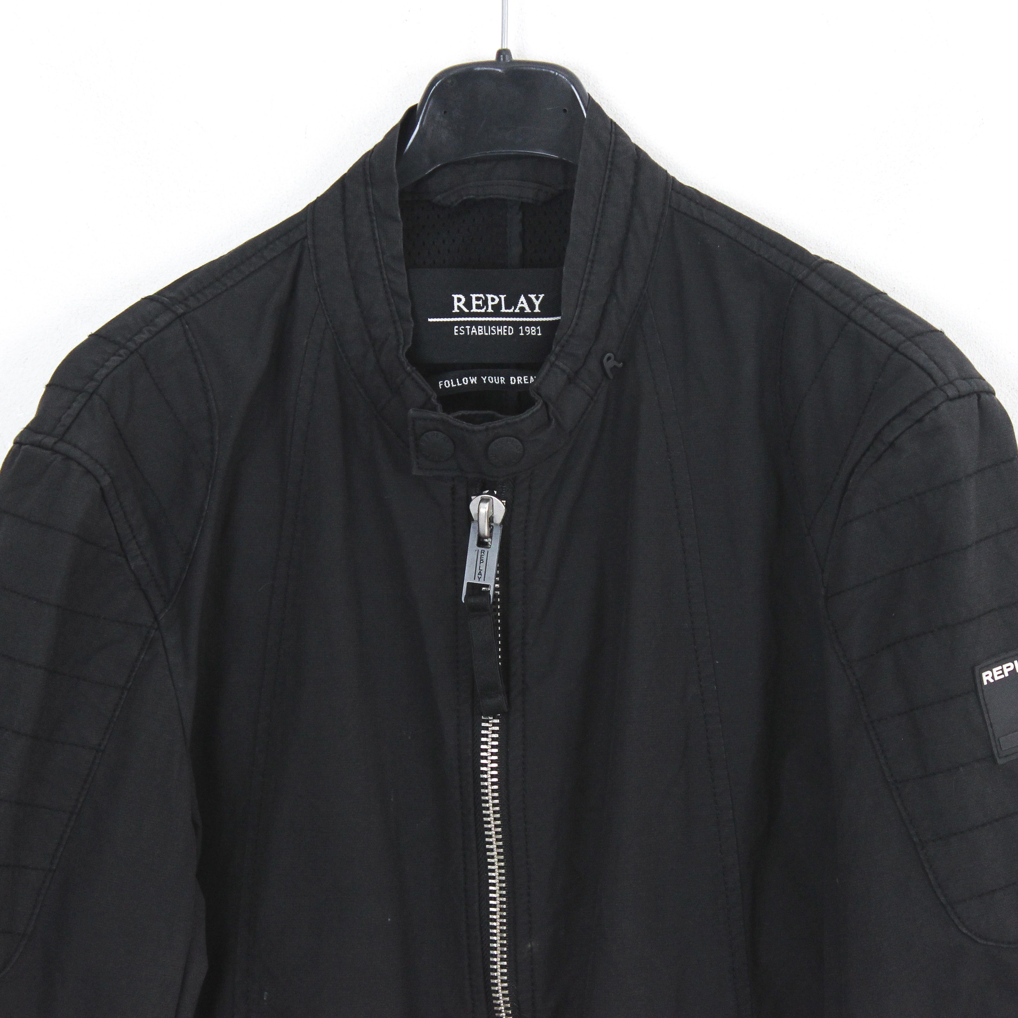 Replay Women S Jacket Coat Nylon Windbreaker Mesh Lining Outerwear Size S / US 4 / IT 40 - 2 Thumbnail