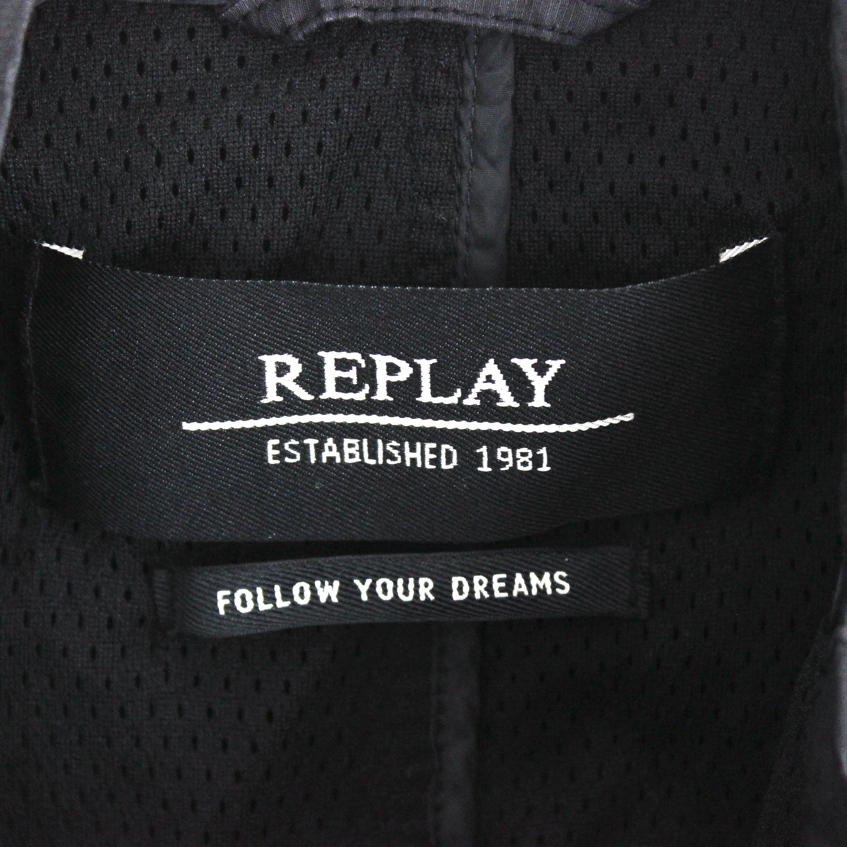 Replay Women S Jacket Coat Nylon Windbreaker Mesh Lining Outerwear Size S / US 4 / IT 40 - 6 Thumbnail