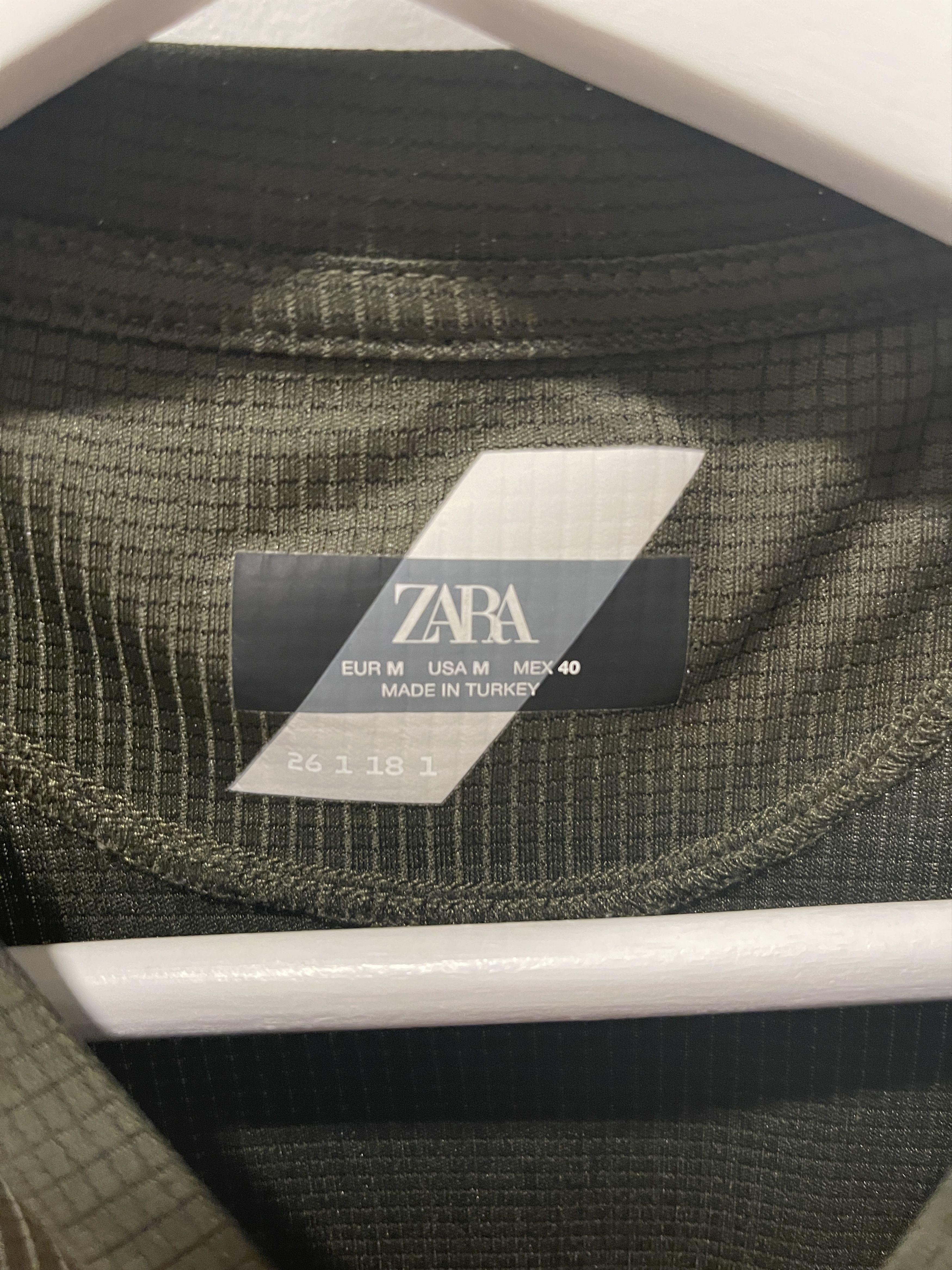Designer STEAL! Zara Tech Technical Textured Tee Size US M / EU 48-50 / 2 - 5 Thumbnail