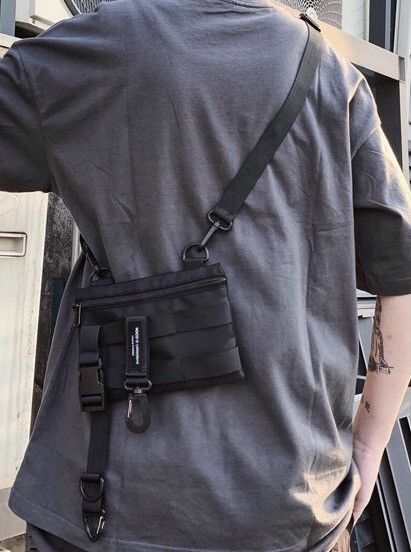 Japanese Brand Military utility messenger bag belt bag fanny pack Size ONE SIZE - 2 Thumbnail