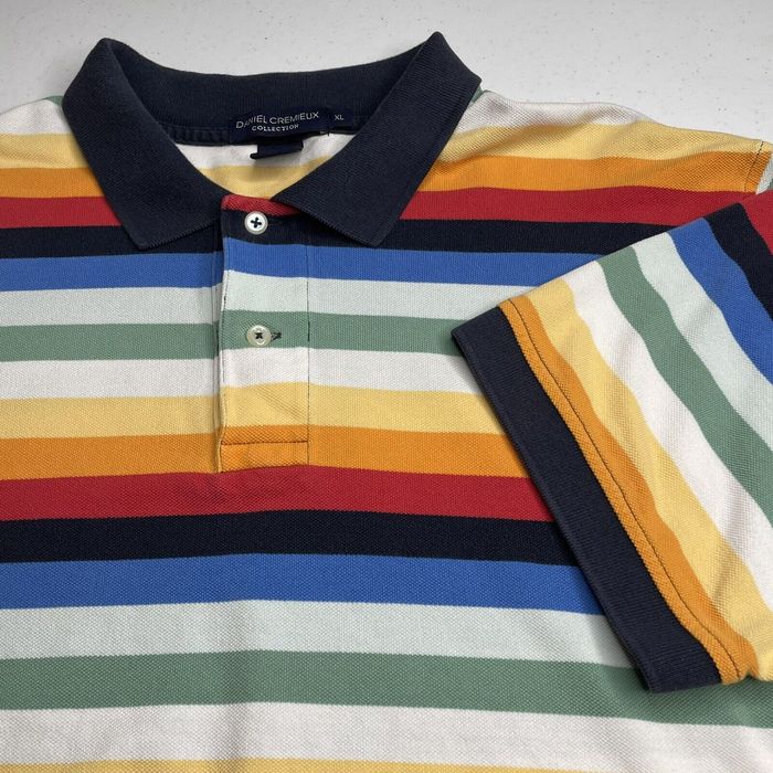 Cremieux Daniel Cremieux Collection Mens Sz XL Polo Shirt Multicolor ...