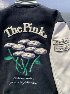 Vandy The Pink YEAR OF RABBIT Varsity Jacket (size Small)