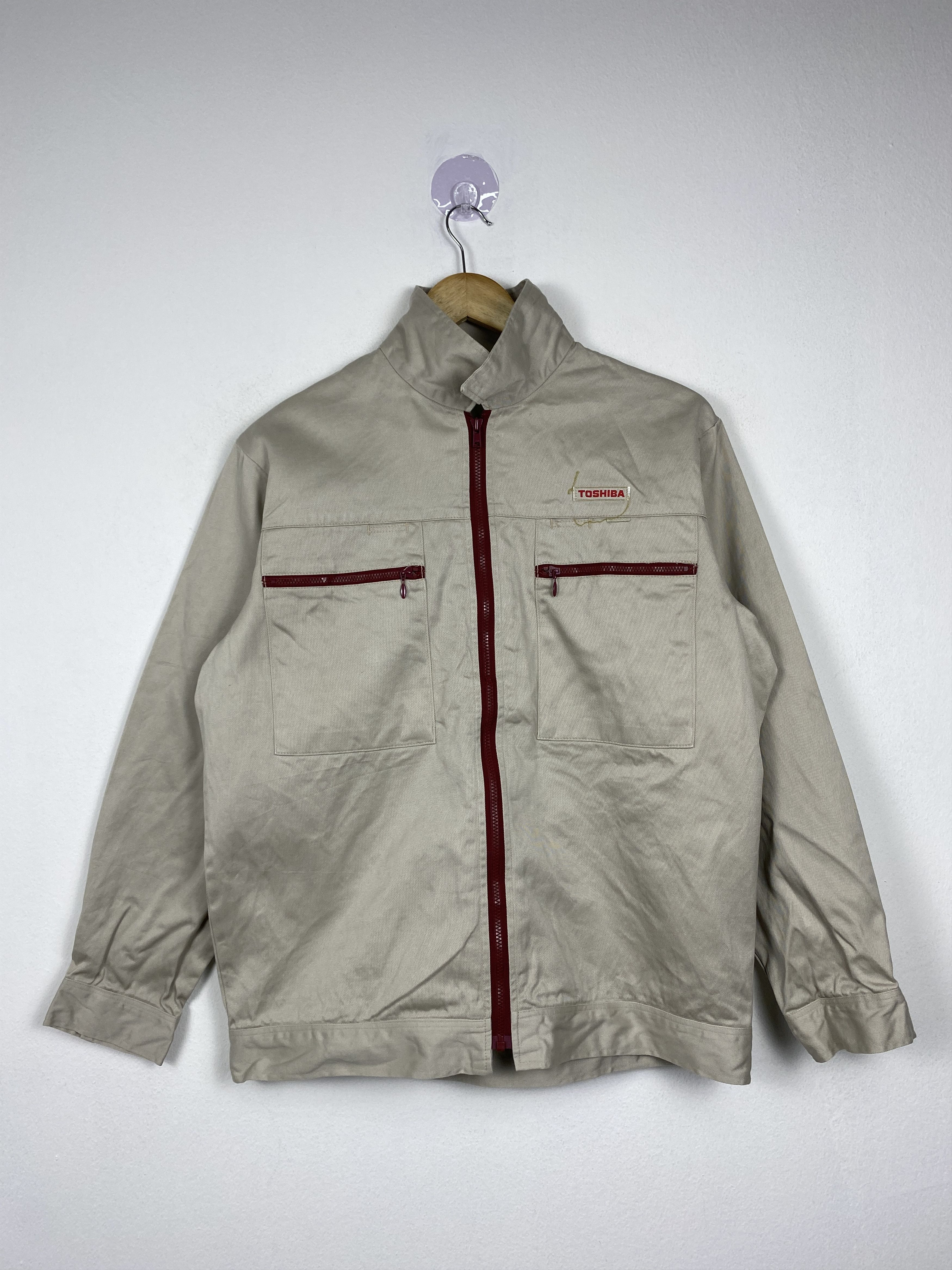 Vintage Workwear Toshiba Zip Up Jackets J1192