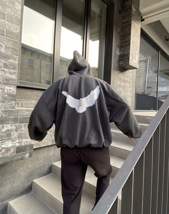 Gap YEEZY GAP BALENCIAGA DOVE HOODIE | Grailed